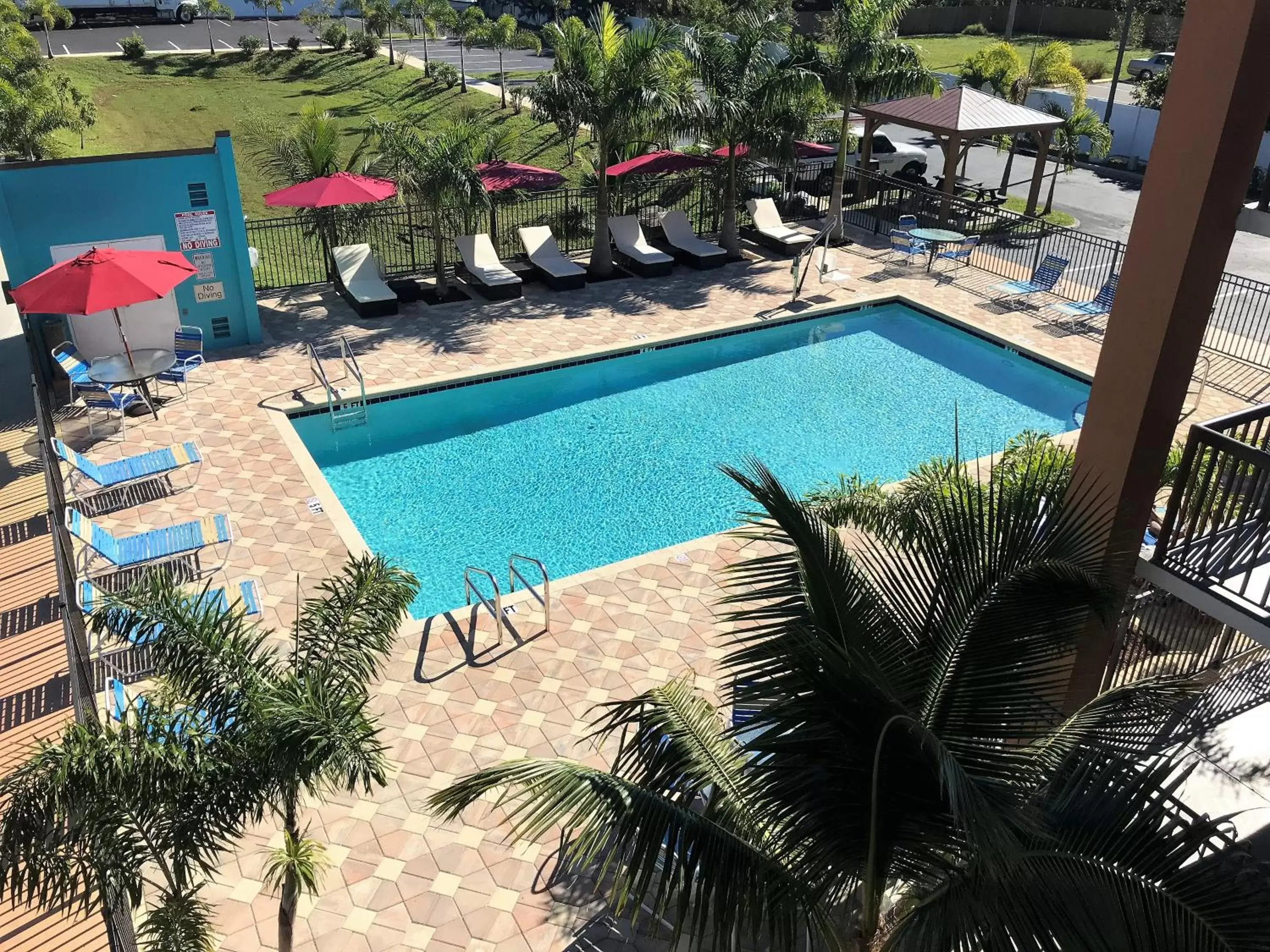 Swimming pool, Pool View in Days Inn by Wyndham Sarasota Bay