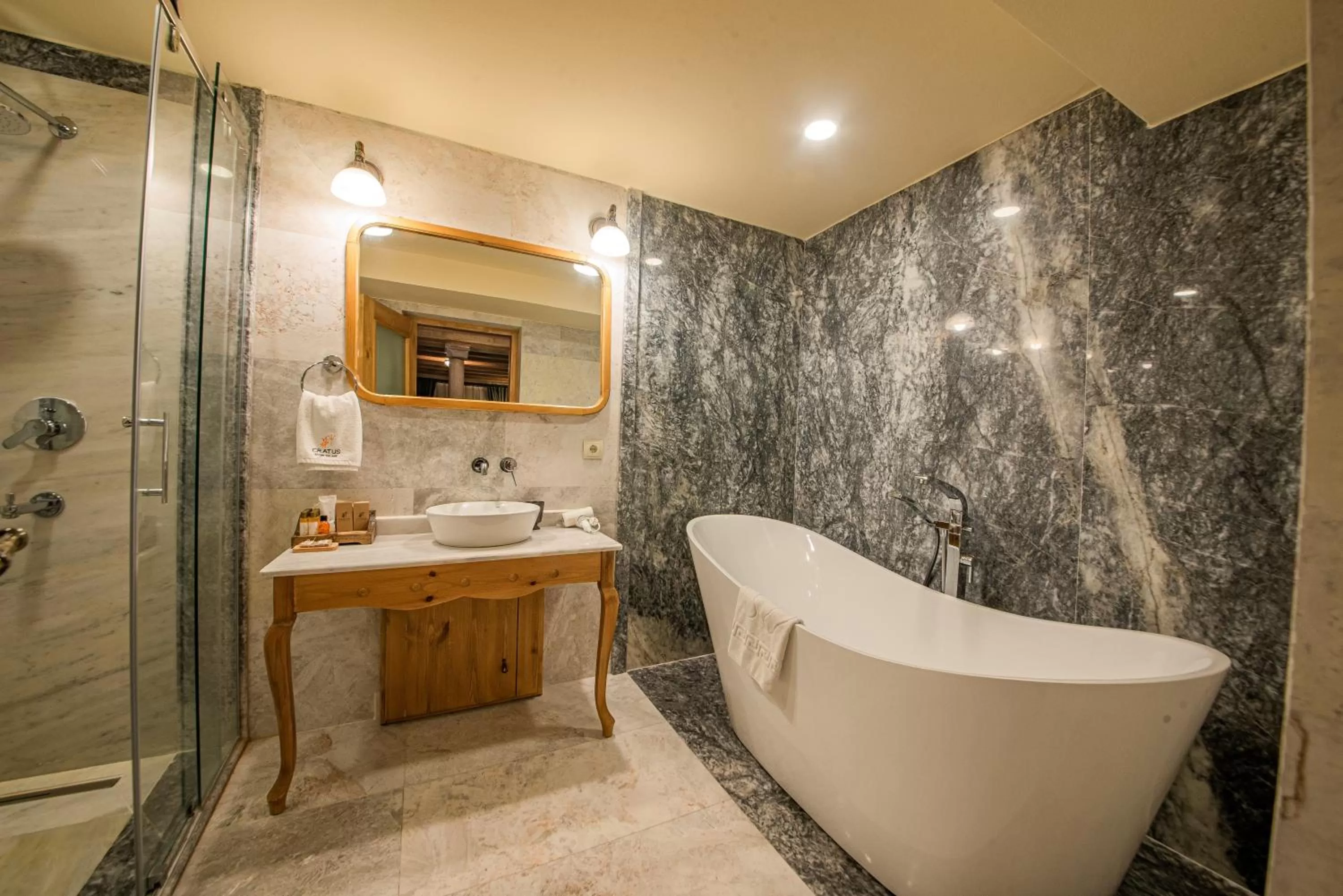 Bathroom in Cratus Stone Palace