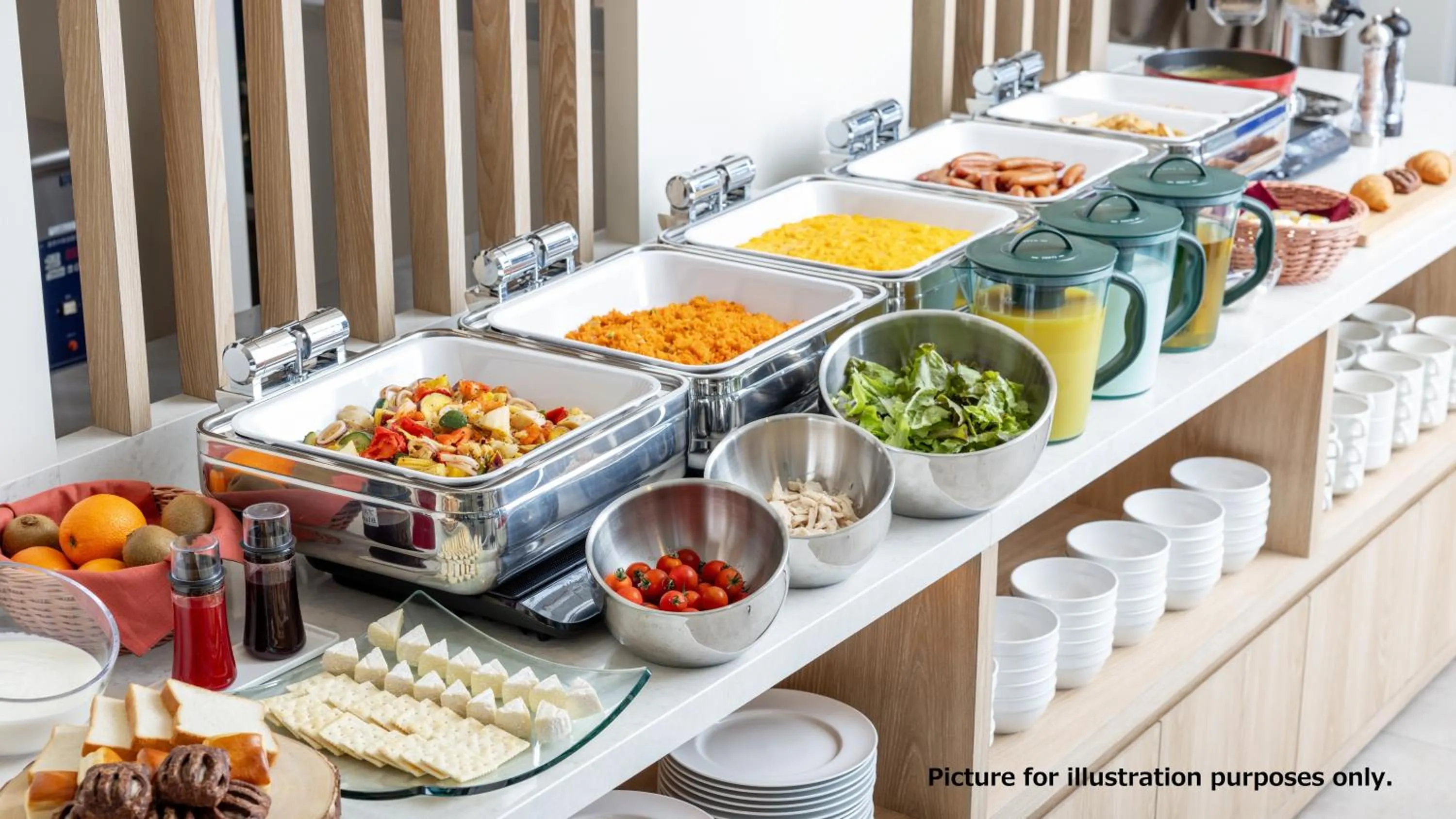 Breakfast in the b akasaka