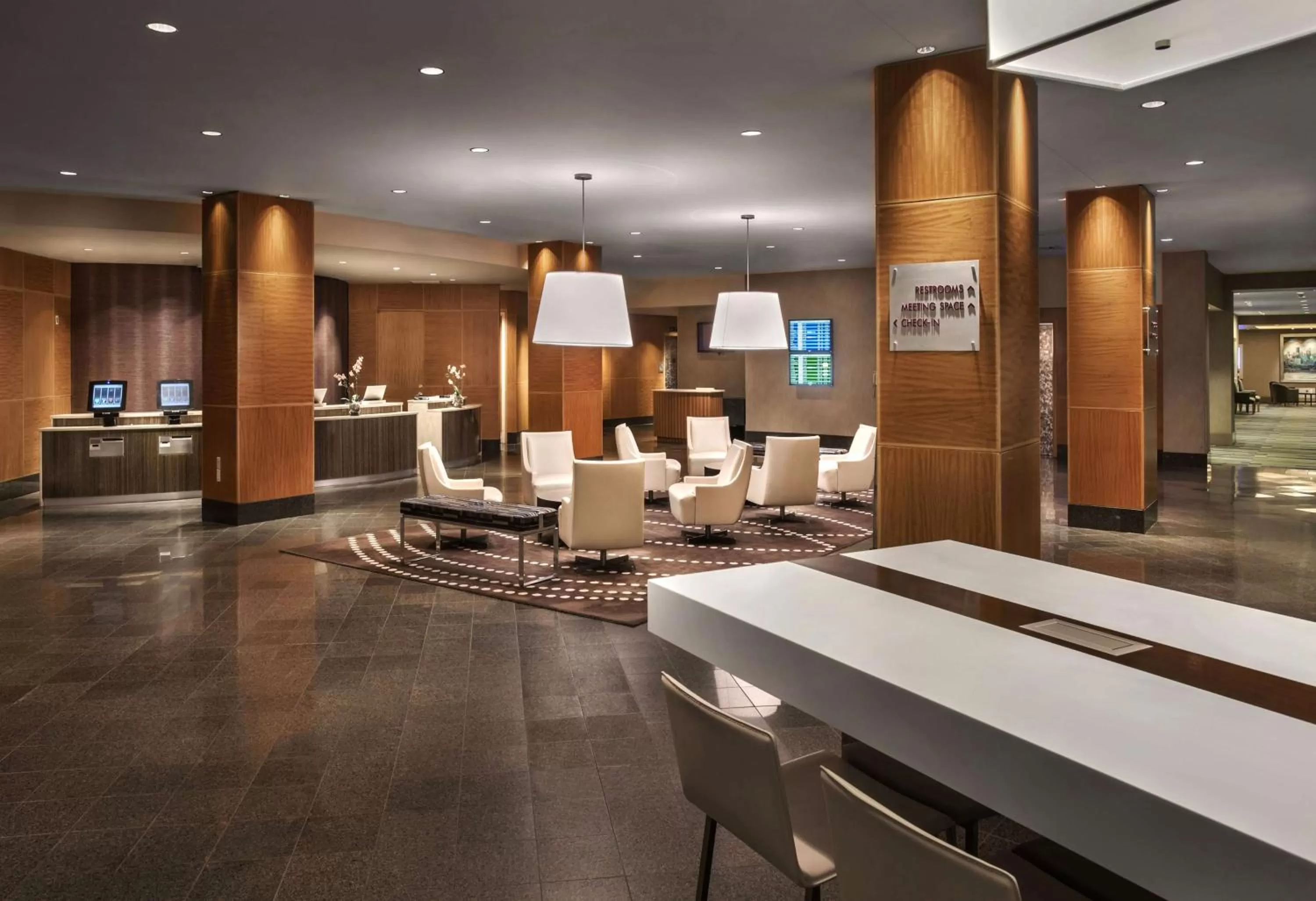 Lobby or reception in Hyatt Regency Pittsburgh International Airport