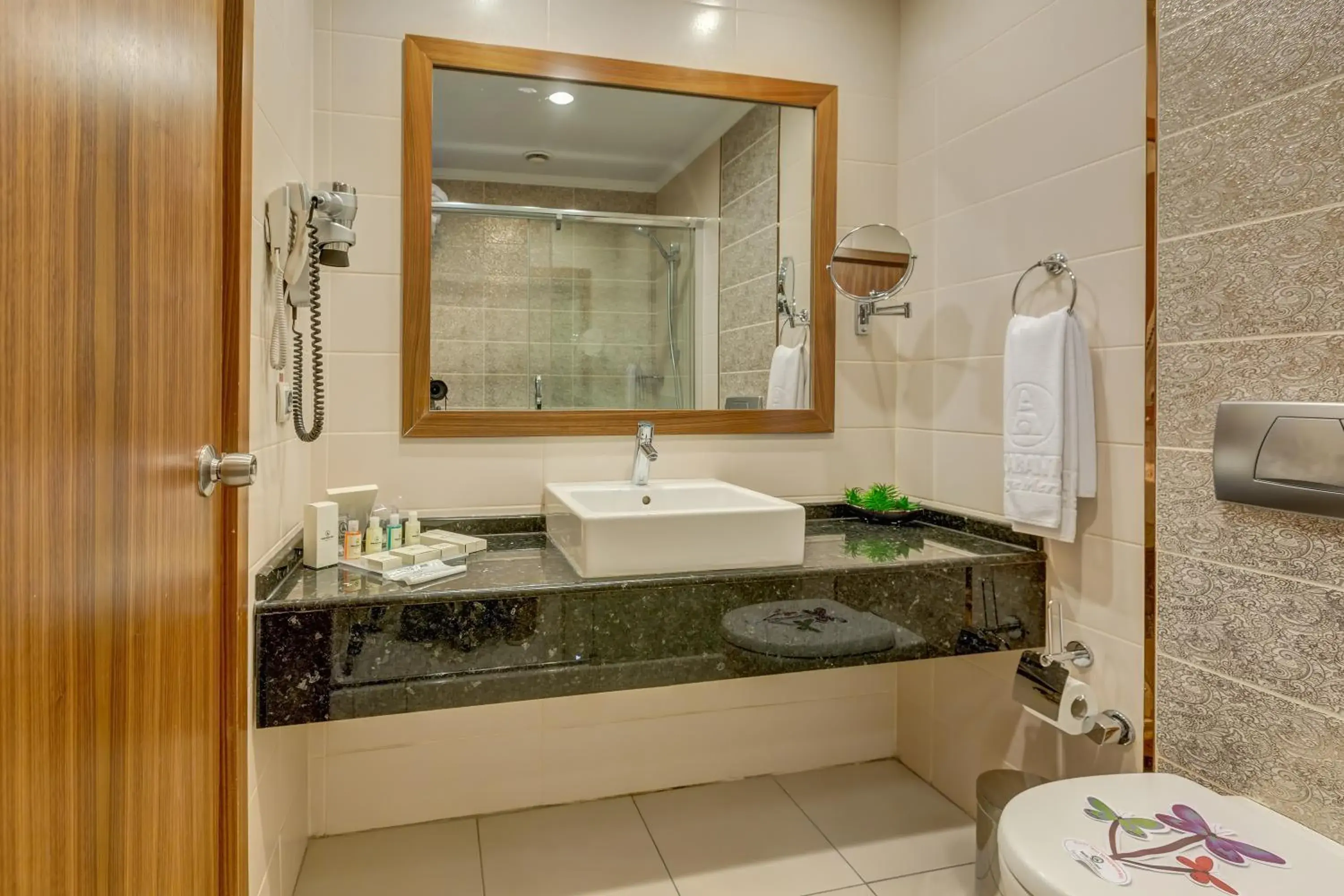 Bathroom in Buyuk Abant Hotel Bathroom in Buyuk Abant Hotel