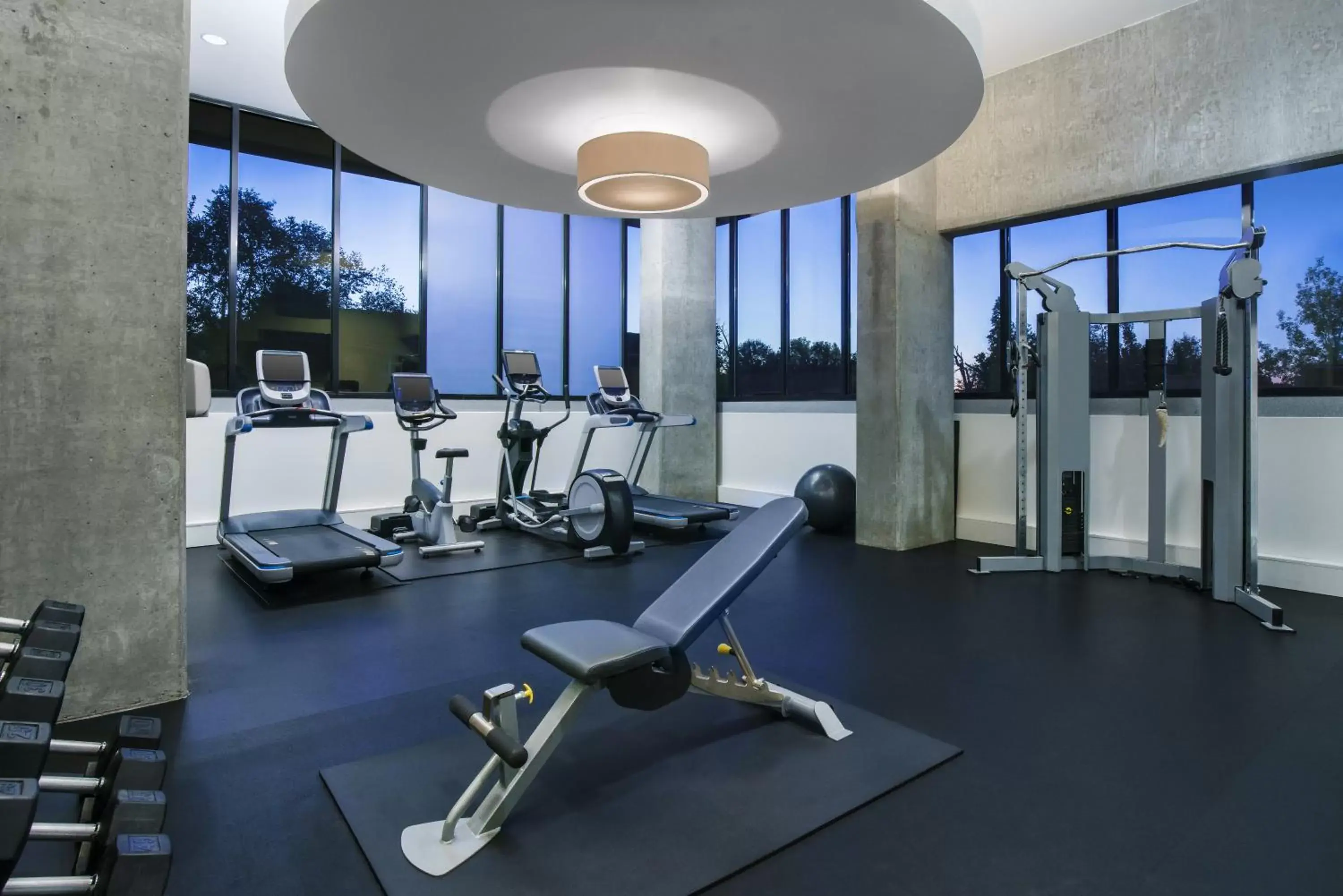 Fitness centre/facilities in Hotel Indigo Athens - University Area by IHG Fitness centre/facilities in Hotel Indigo Athens - University Area by IHG