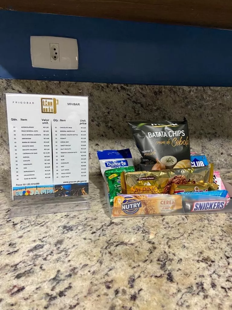 Food and drinks in Nobile Suítes Tambaú