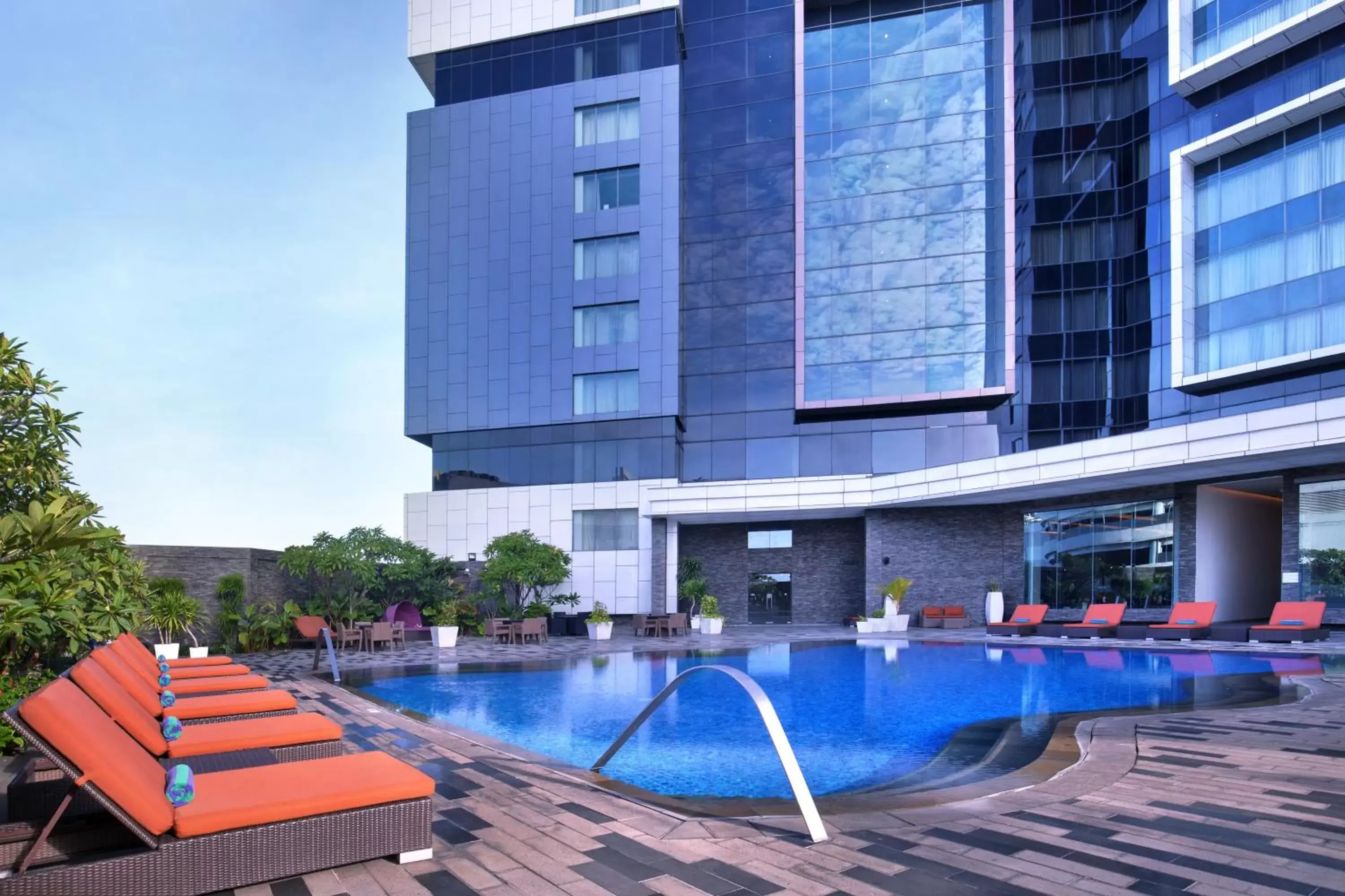 Pool view, Swimming Pool in Grand Mercure Jakarta Kemayoran