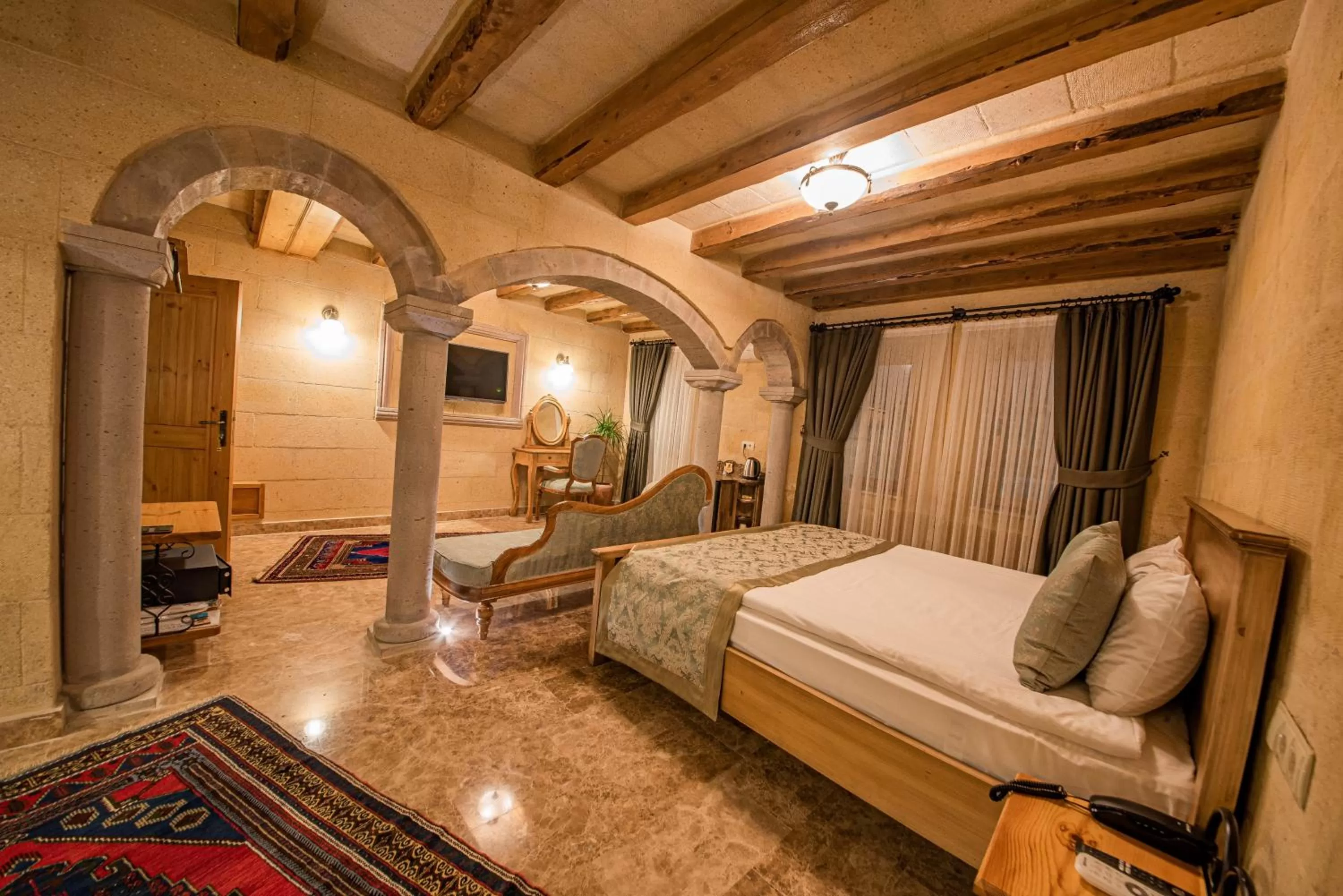 Bed in Cratus Stone Palace