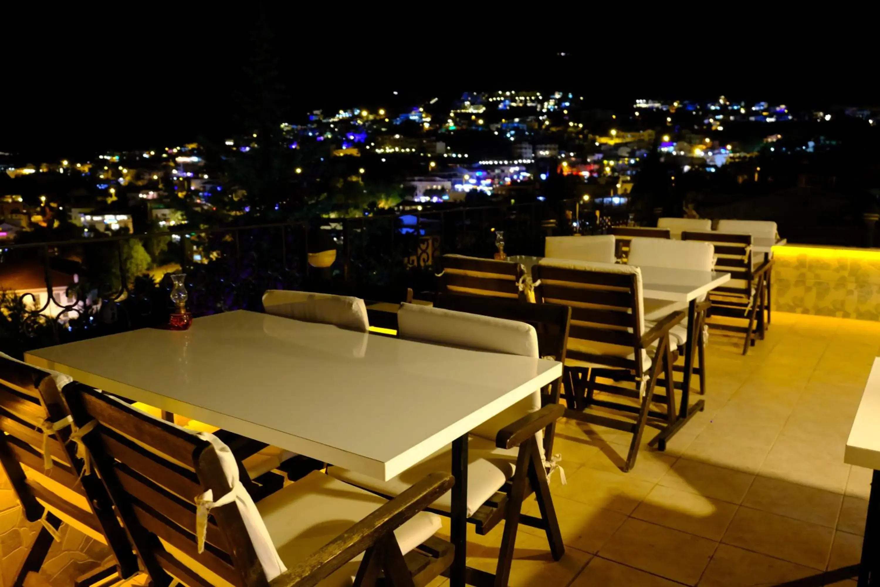 Balcony/Terrace, Restaurant/Places to Eat in Enda Boutique Hotel Kalkan