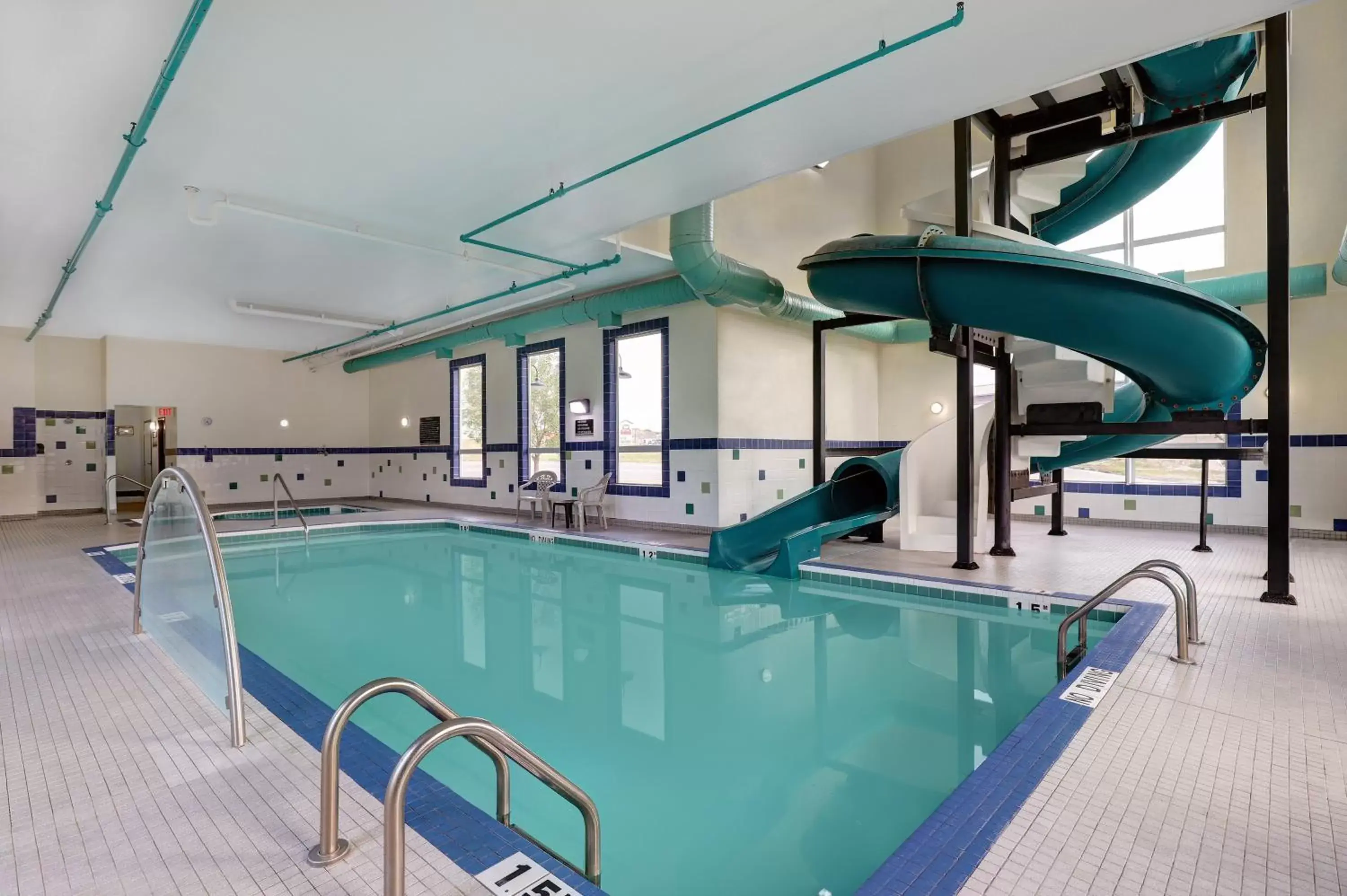 Swimming Pool in SureStay Plus Hotel by Best Western Drumheller