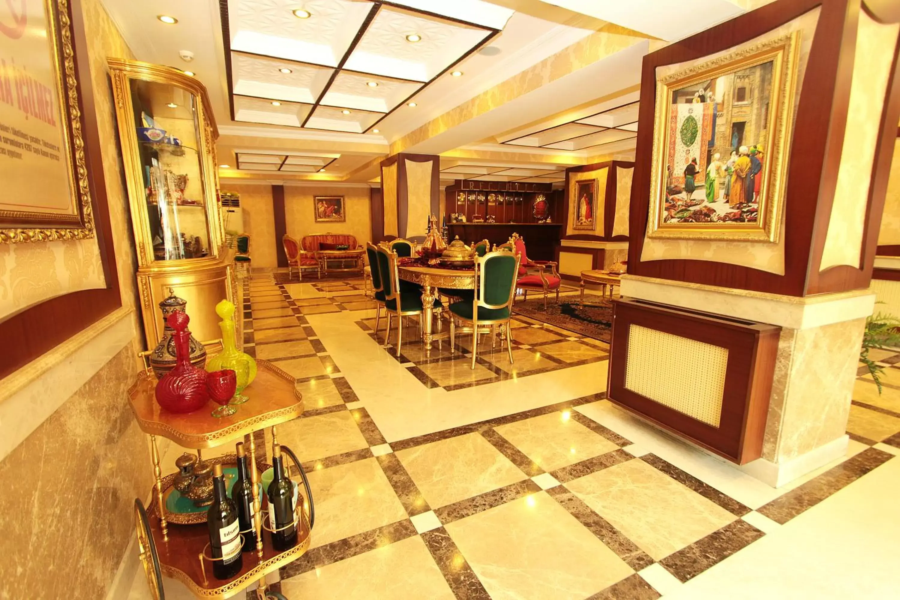 Lobby or reception, Restaurant/Places to Eat in Balin Boutique Hotel