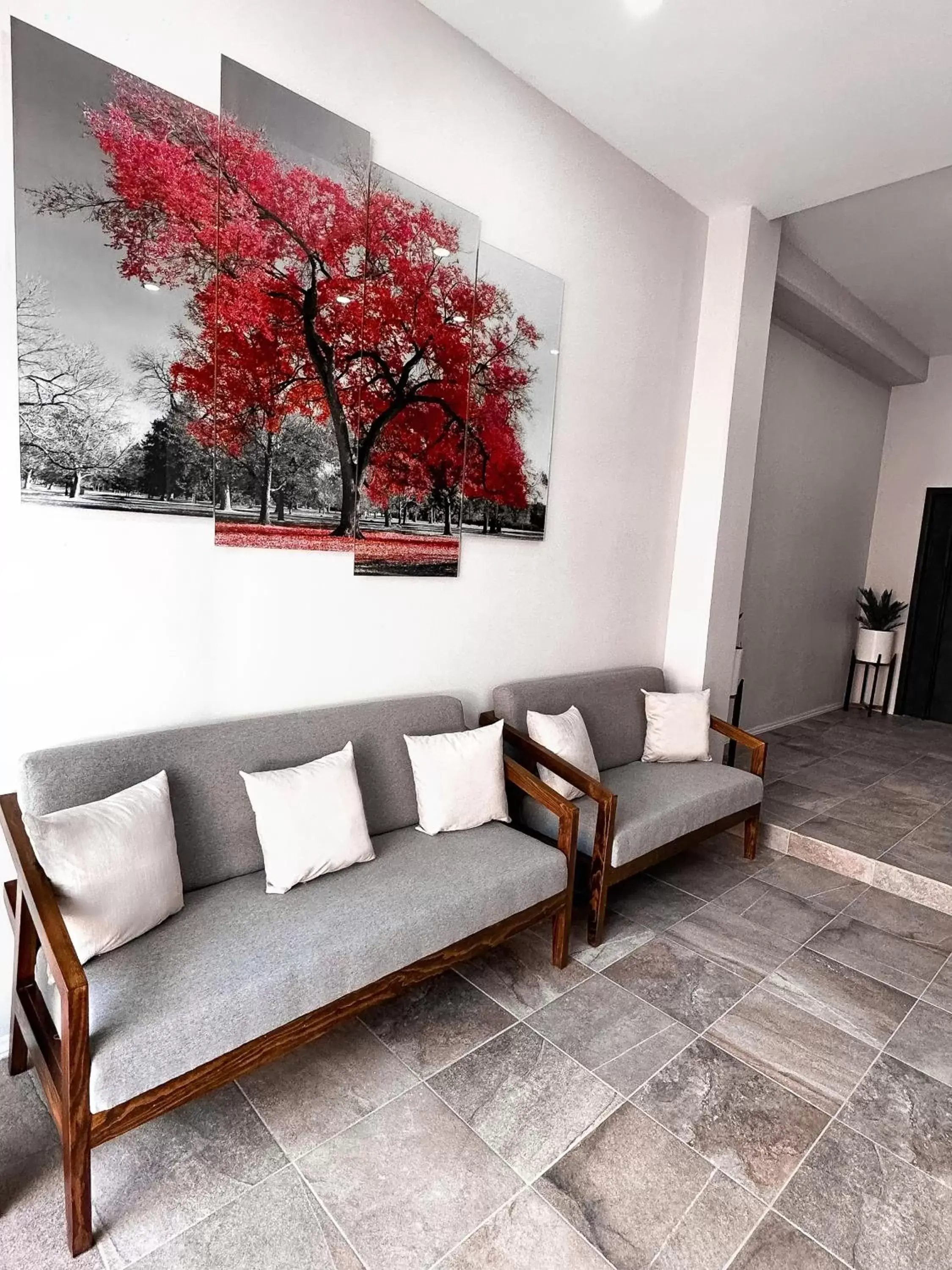 Lobby or reception, Seating Area in Hotel Santa María