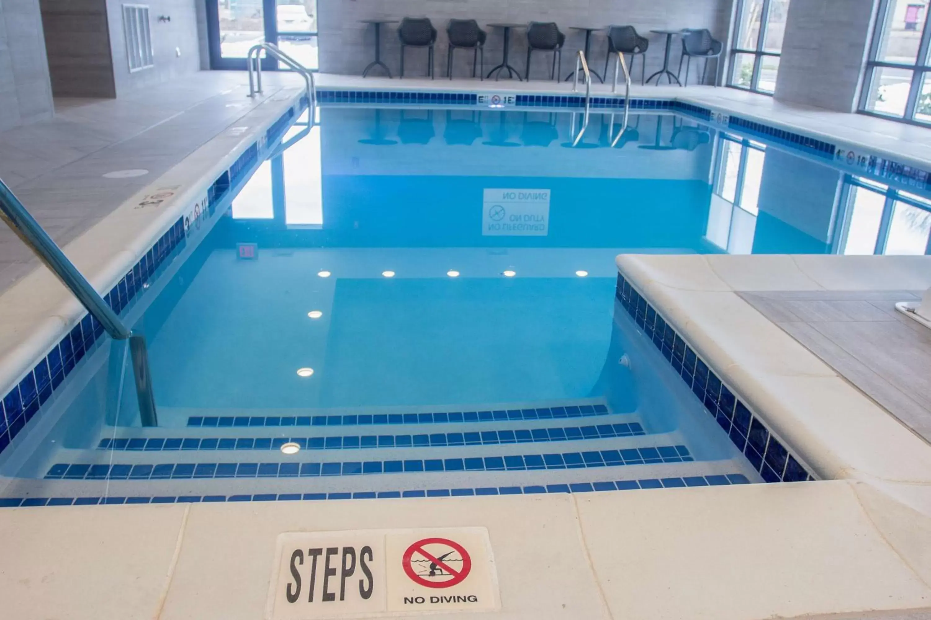 Pool view in Hampton Inn North Attleboro, Ma Pool view in Hampton Inn North Attleboro, Ma