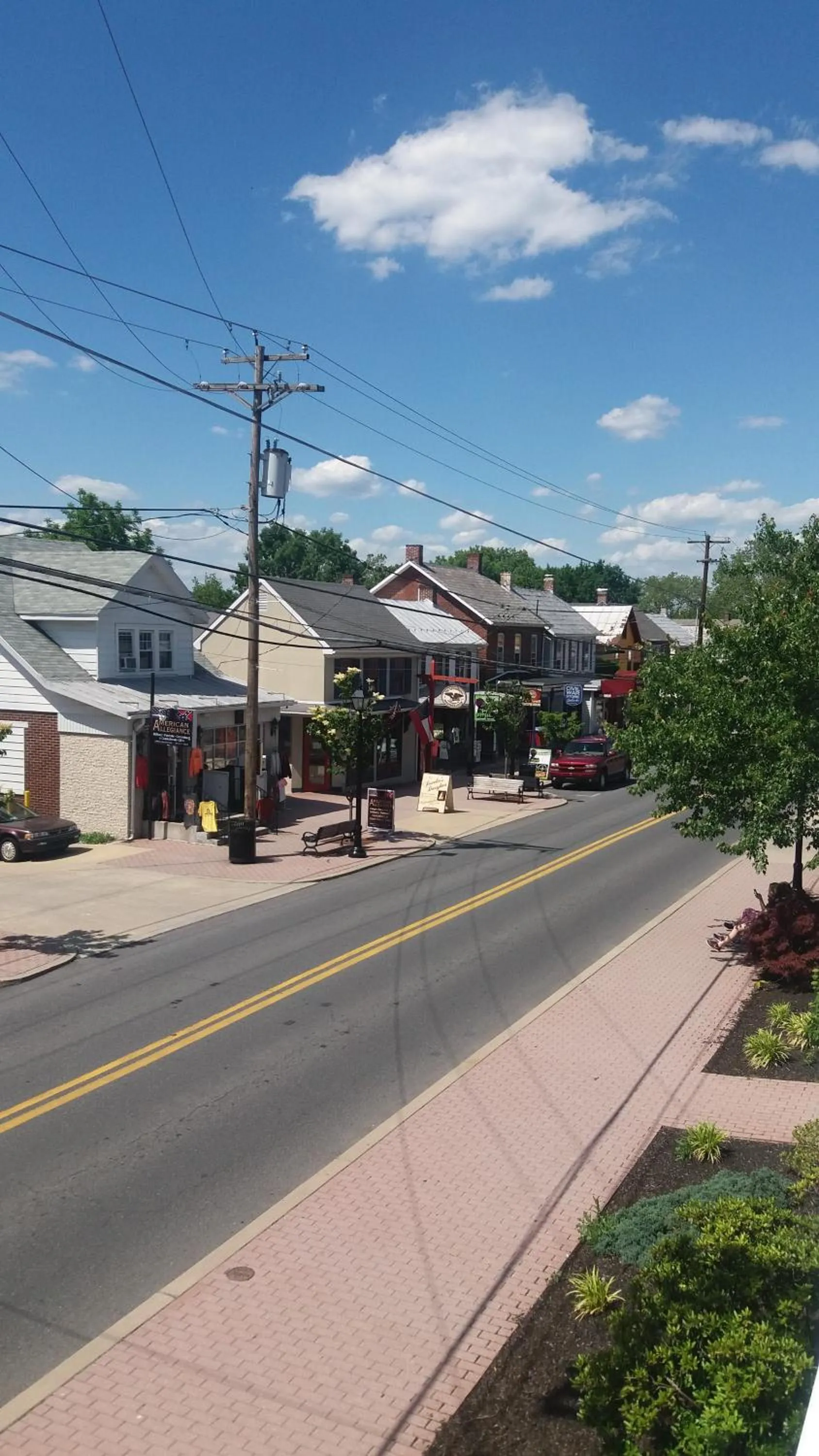 Street view in Inn at Cemetery Hill