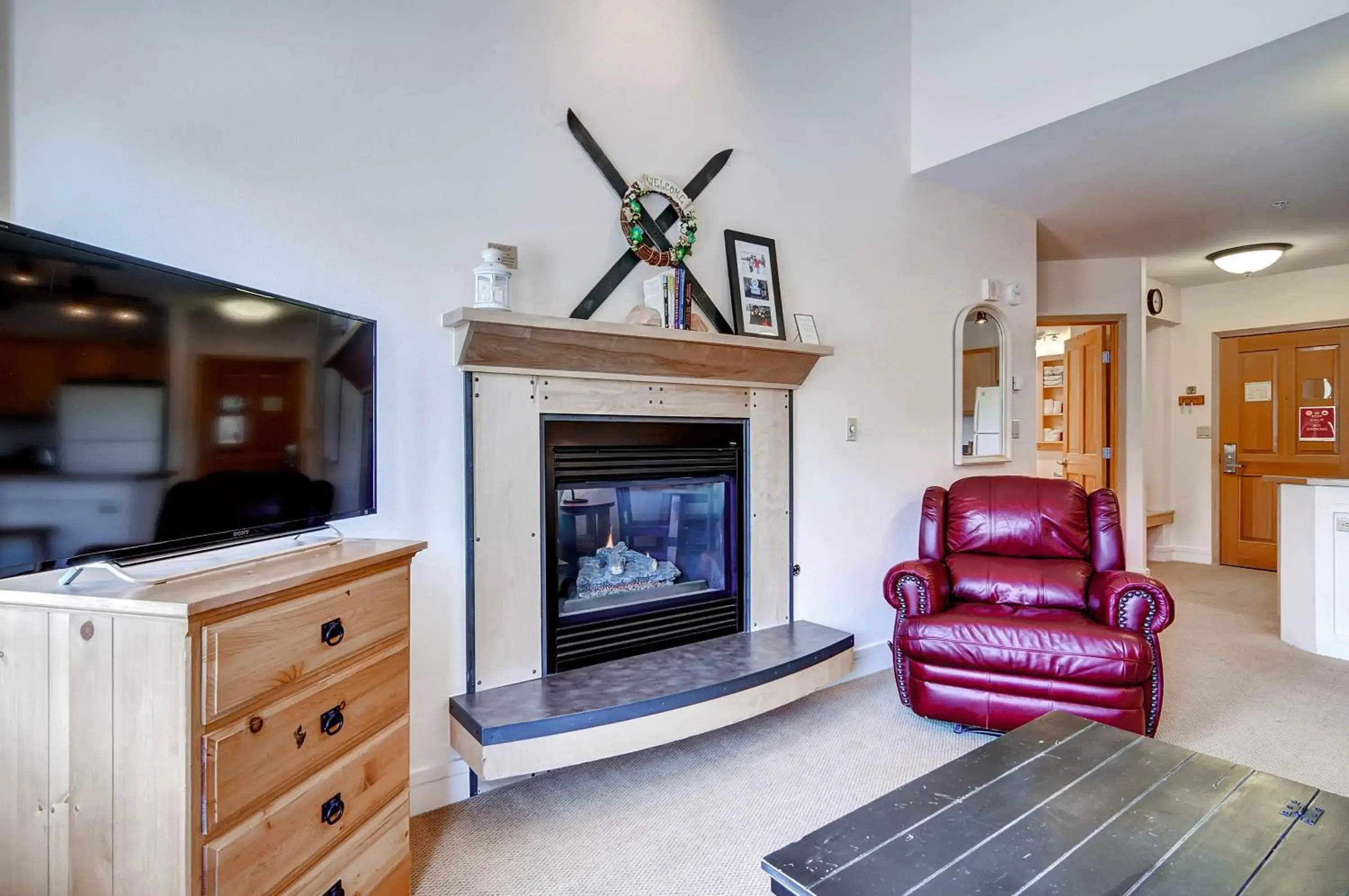 Living room, Seating Area in River Run Village by Keystone Resort