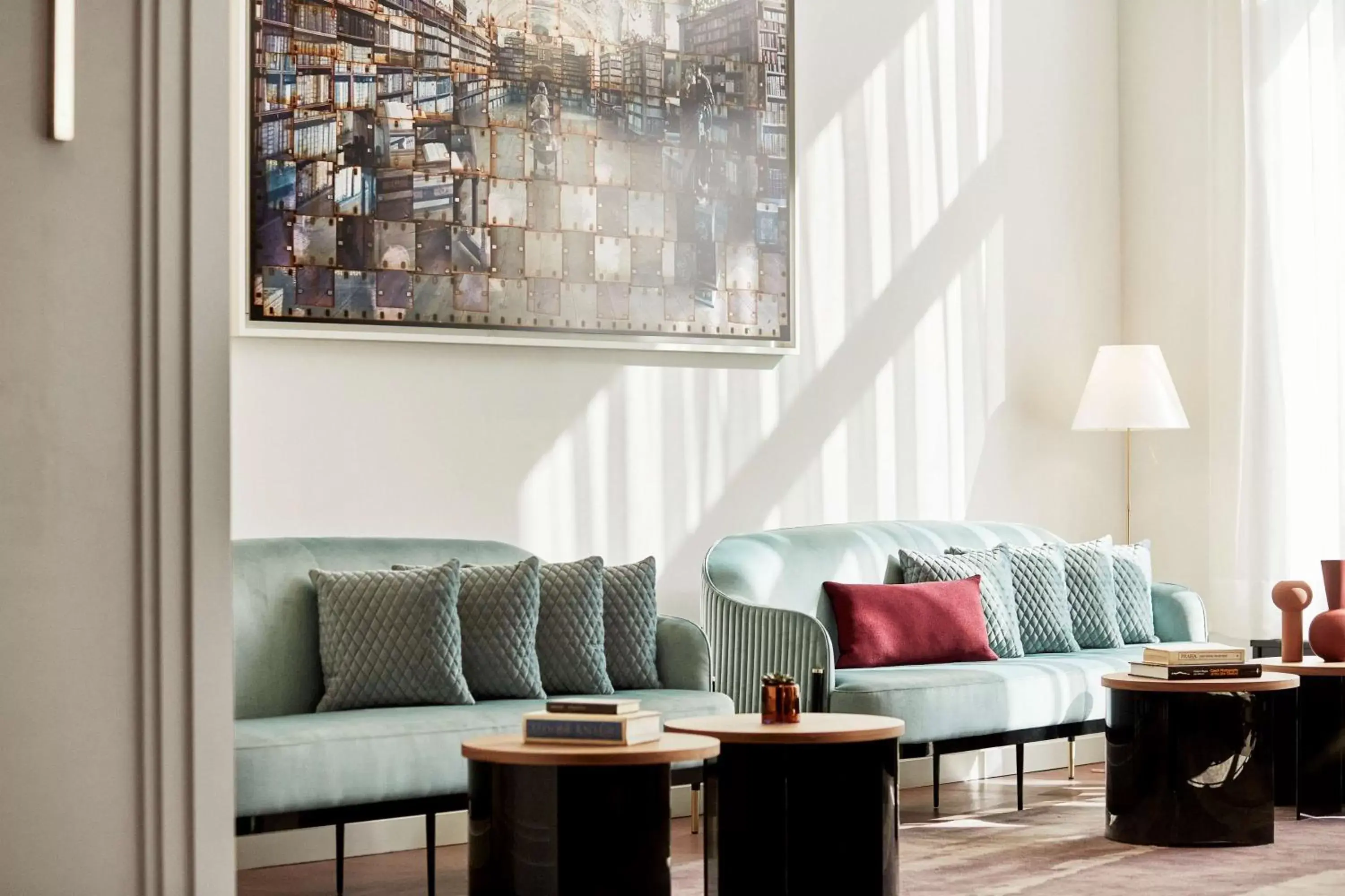 Lobby or reception in Andaz Prague, By Hyatt Lobby or reception in Andaz Prague, By Hyatt