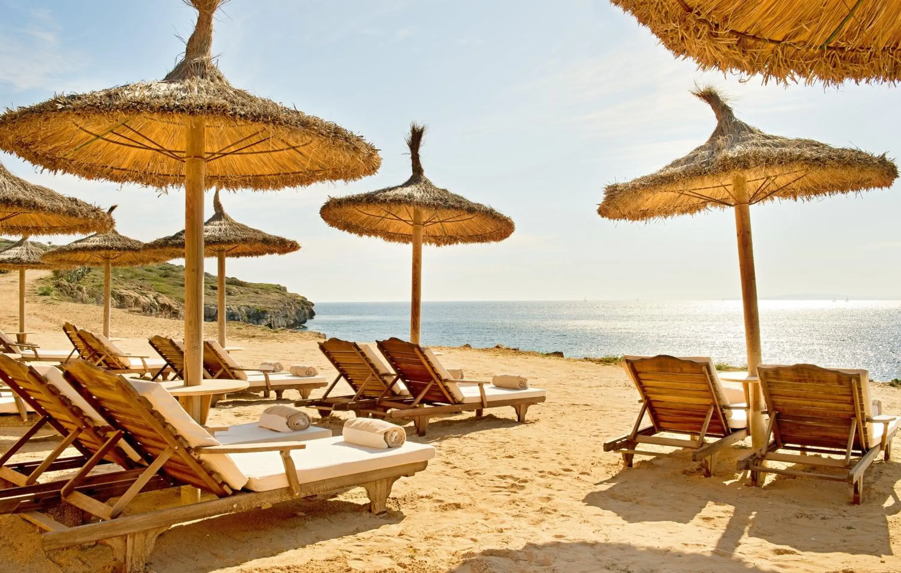 Beach in Cap Rocat, a Small Luxury Hotel of the World