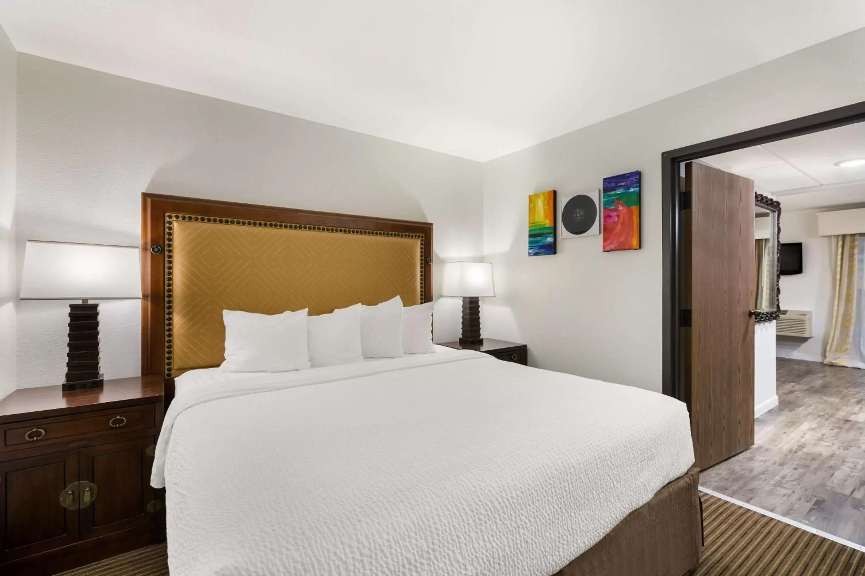 Bedroom, Bed in Revel Hotel Minot - SureStay Collection by Best Western