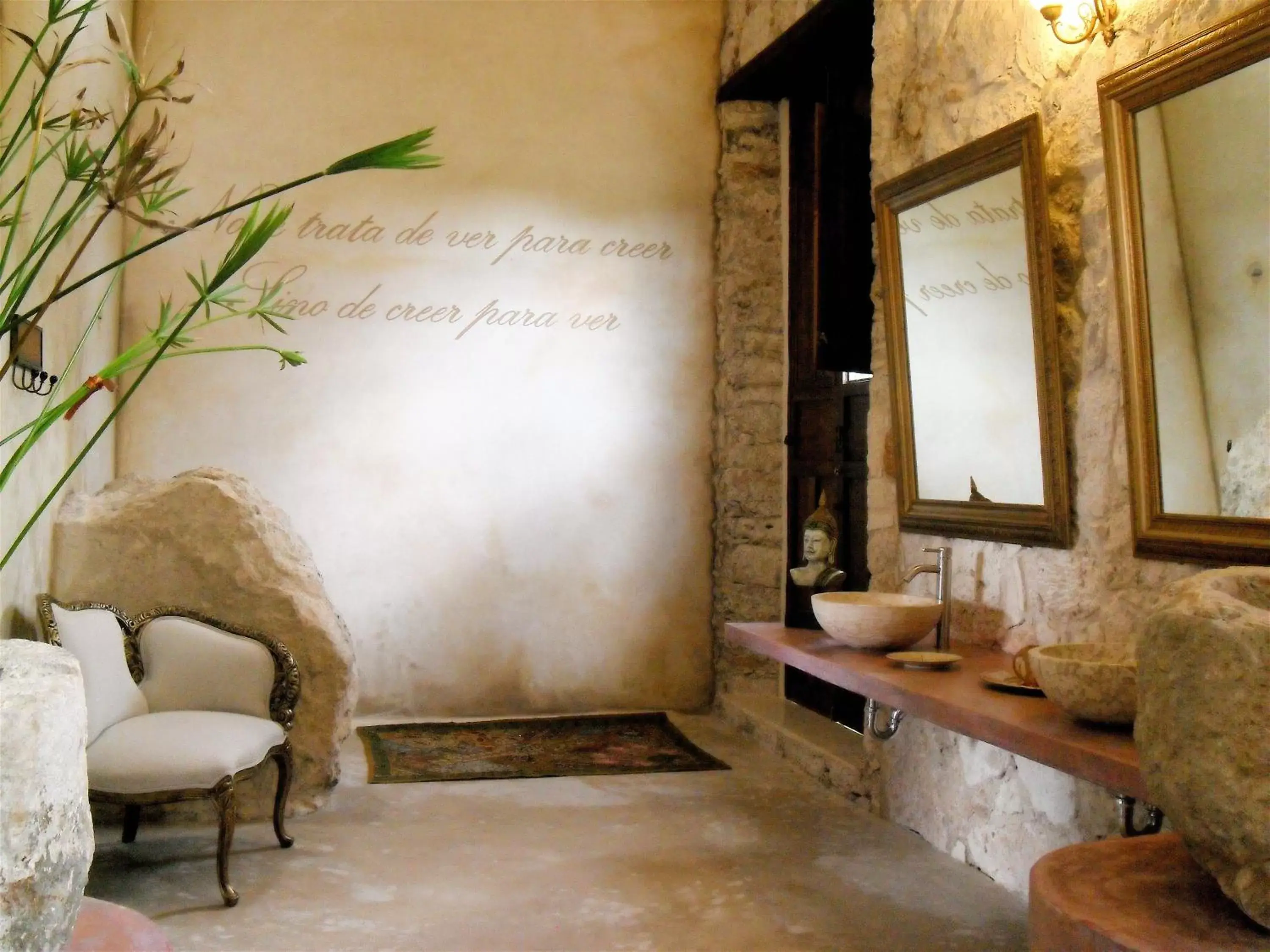 Bathroom in Hacienda Sacnicte