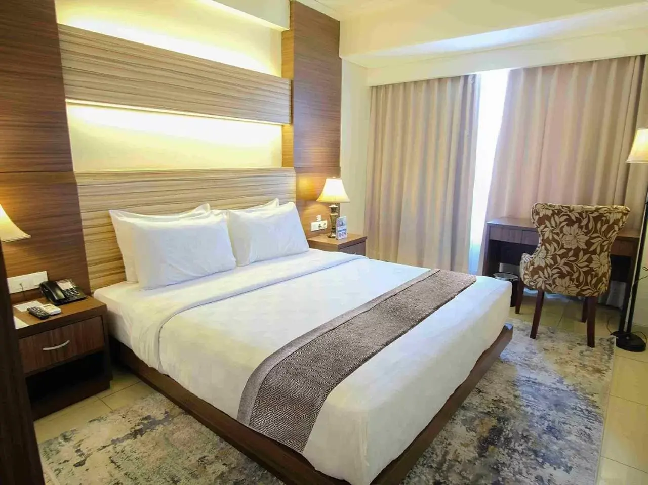 Bed in Sapphire Sky Hotel & Conference Bed in Sapphire Sky Hotel & Conference