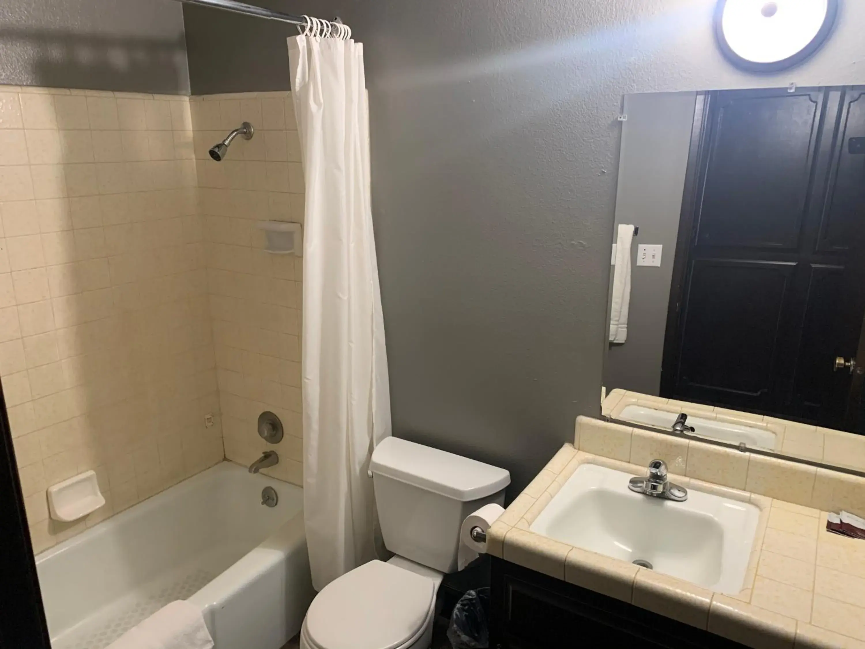 Bathroom in Mountain Trail Lodge and Vacation Rentals