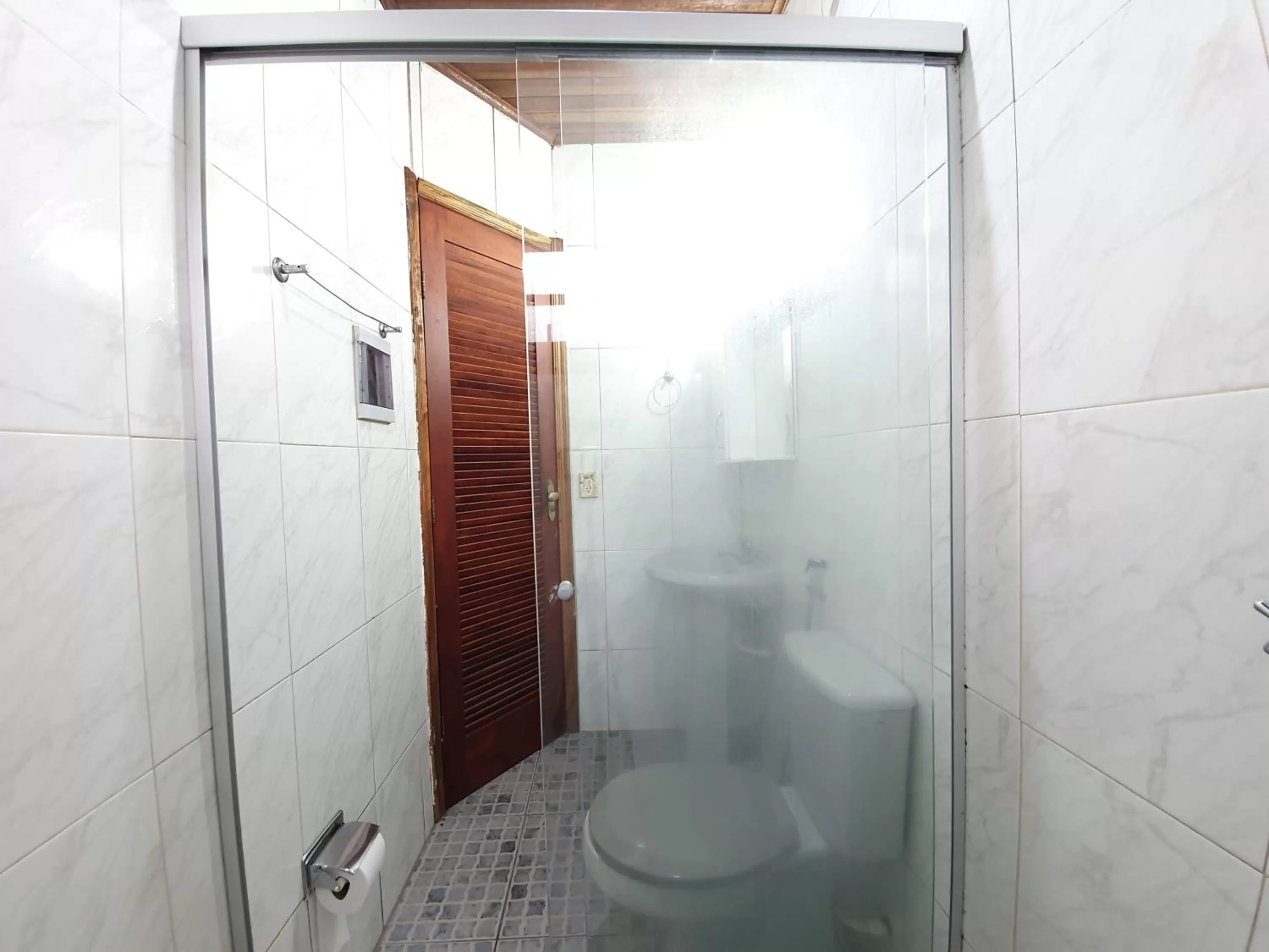 Bathroom in Pousada Canto do Curió Paraty