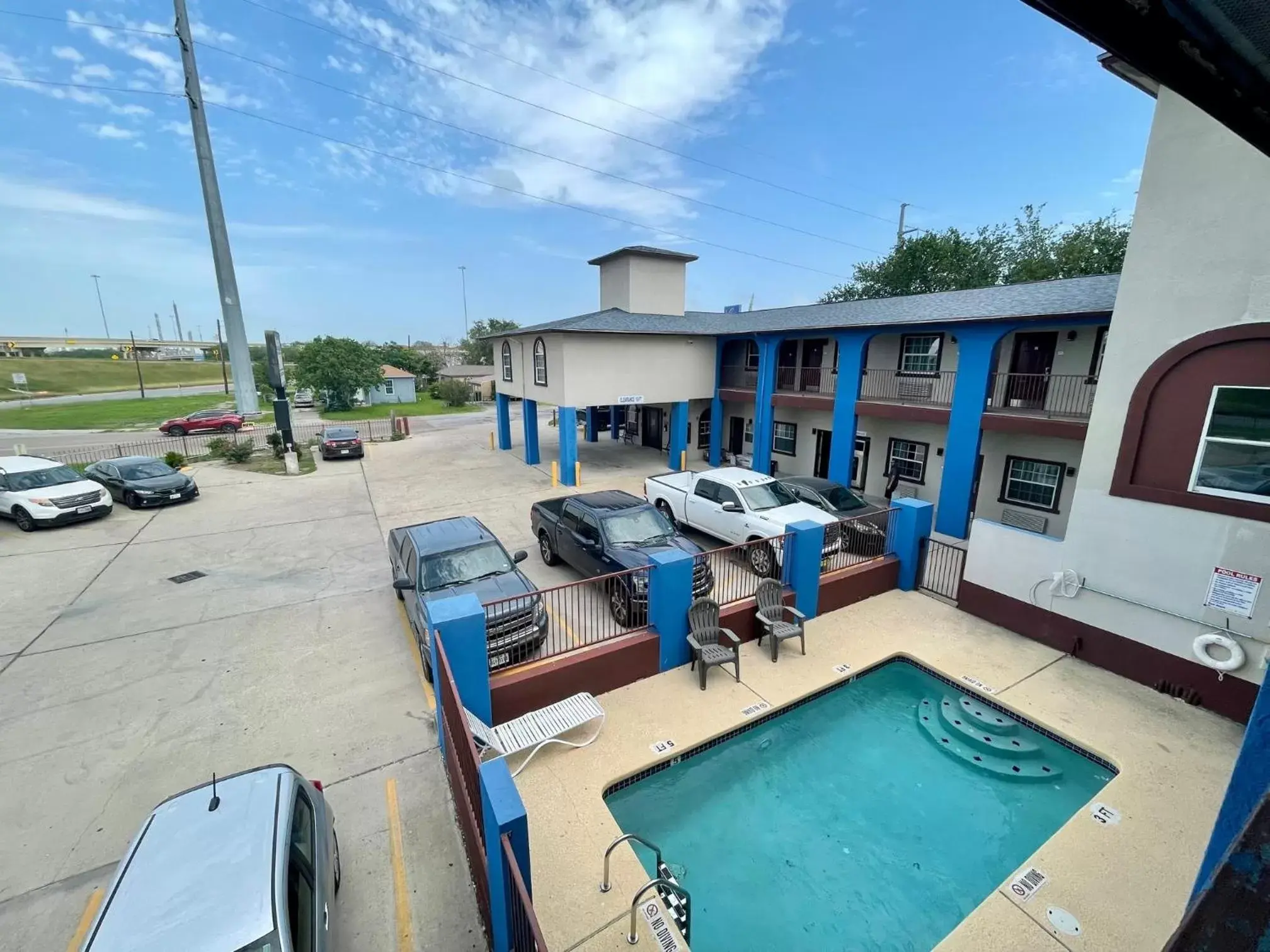 Pool View in Airport inn & suites