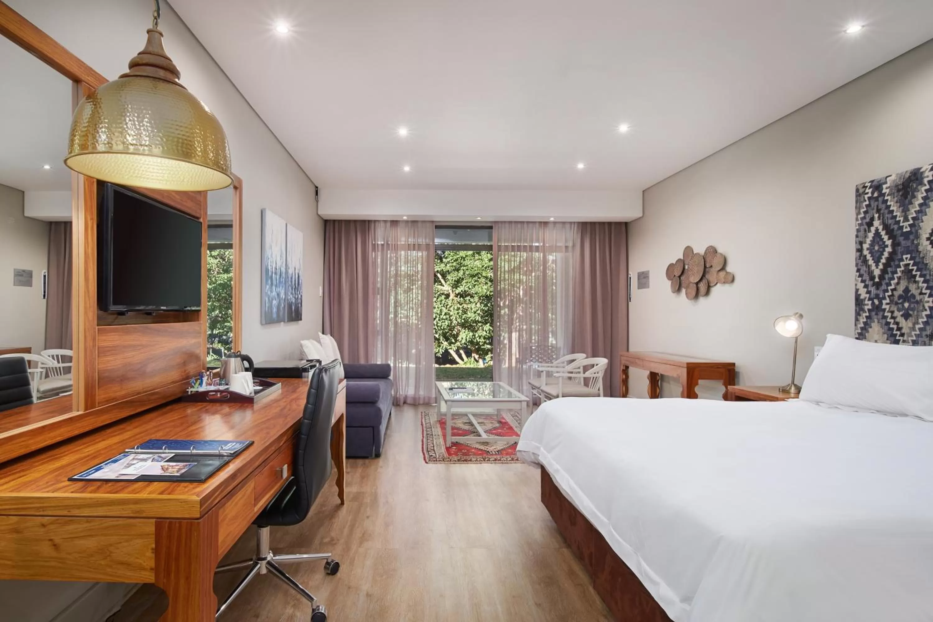 Garden, Bed in ANEW Resort Hunters Rest Rustenburg