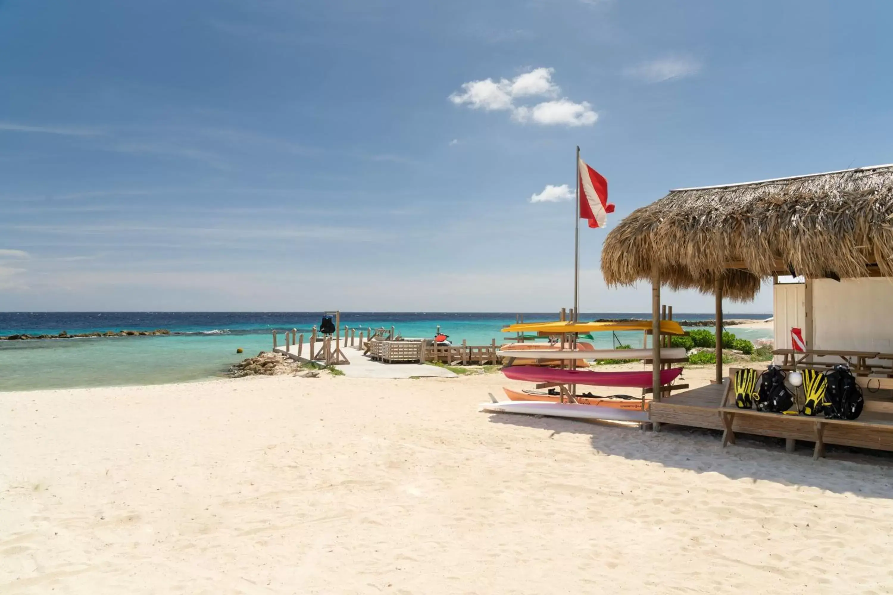 Area and facilities, Beach in Curaçao Marriott Beach Resort