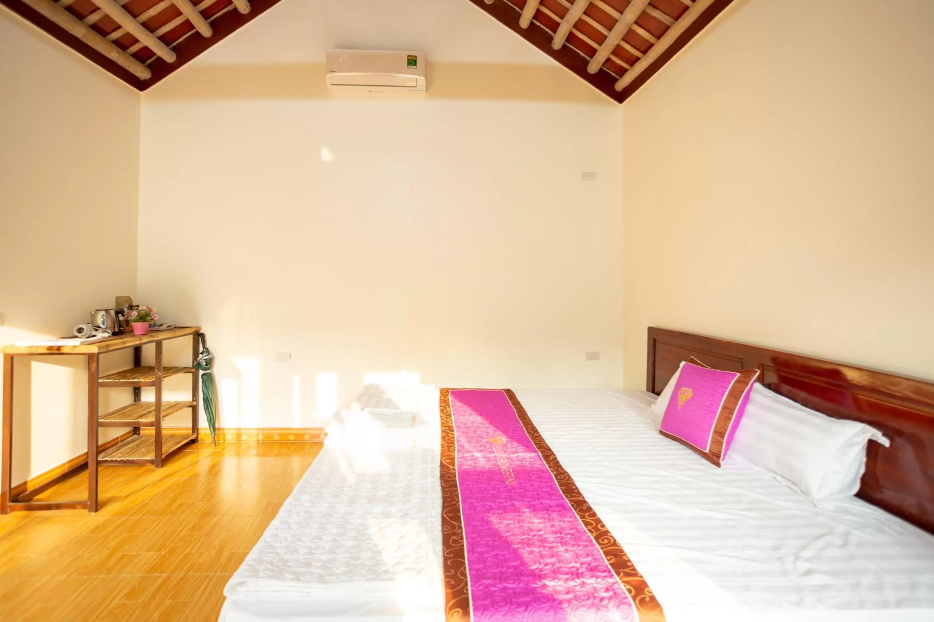 Bed in Ruby Homestay