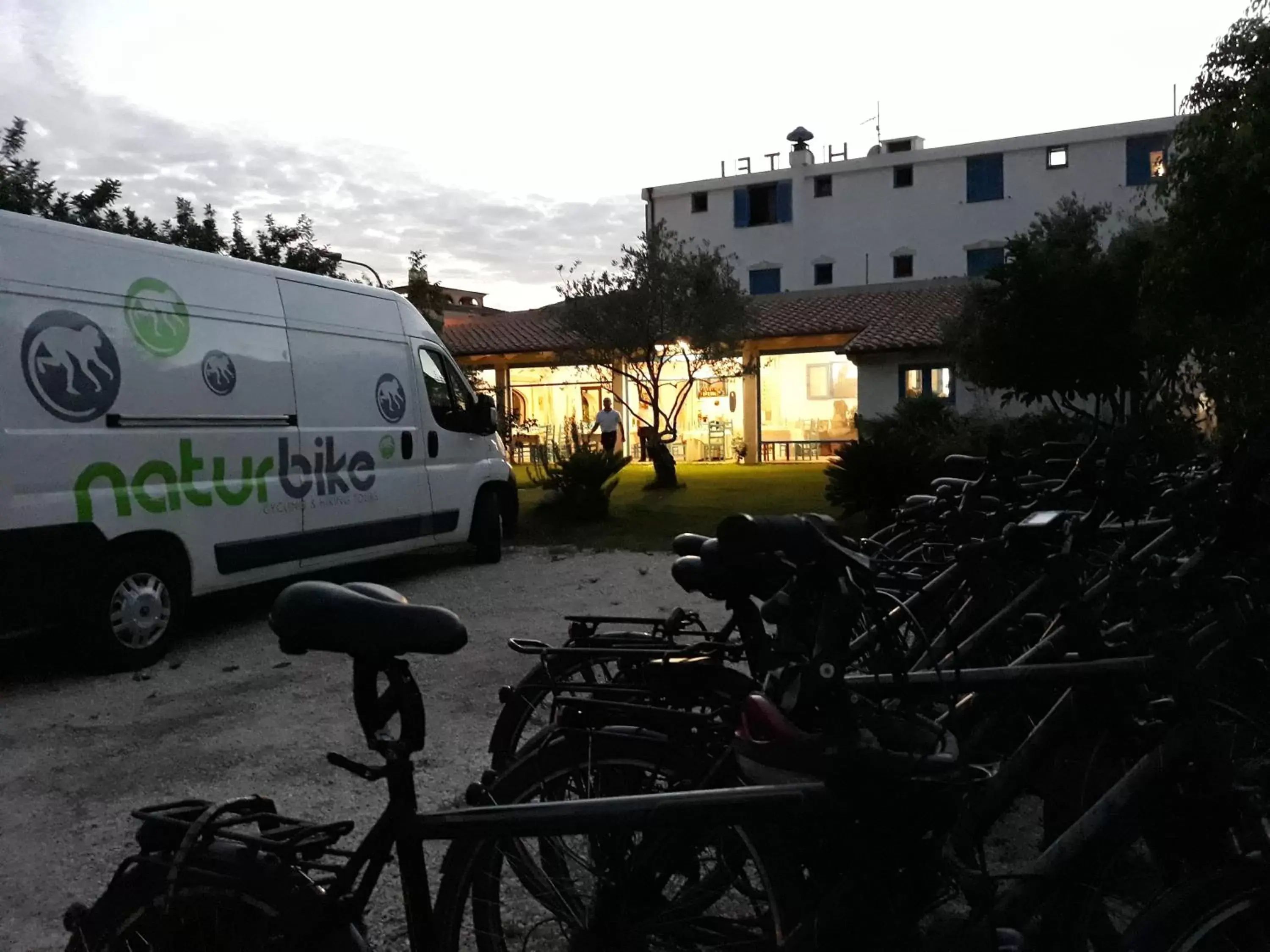 Cycling, Property Building in Hotel Ristorante S'Ortale