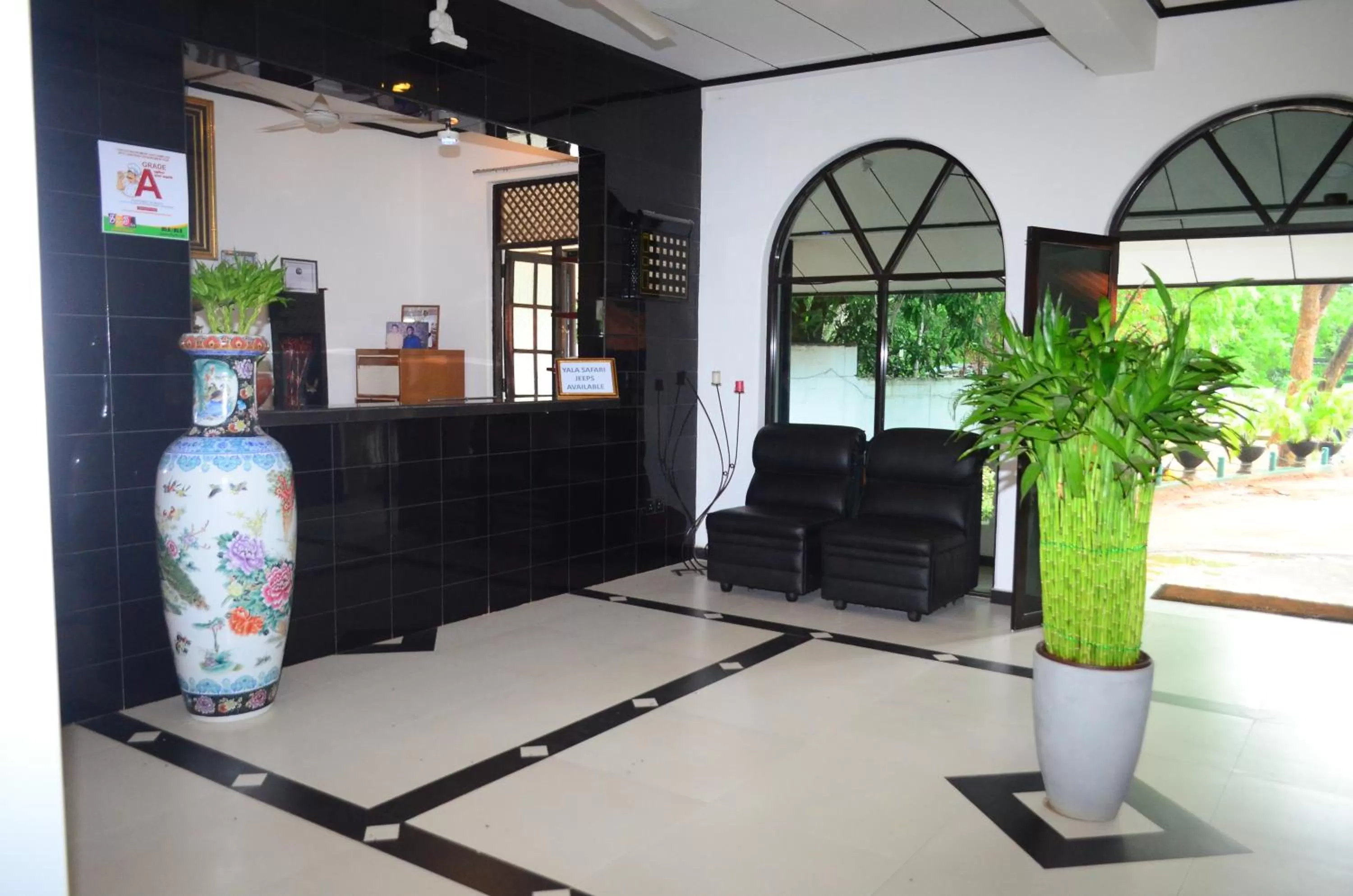 Lobby or reception in Jayasinghe Holiday Resort