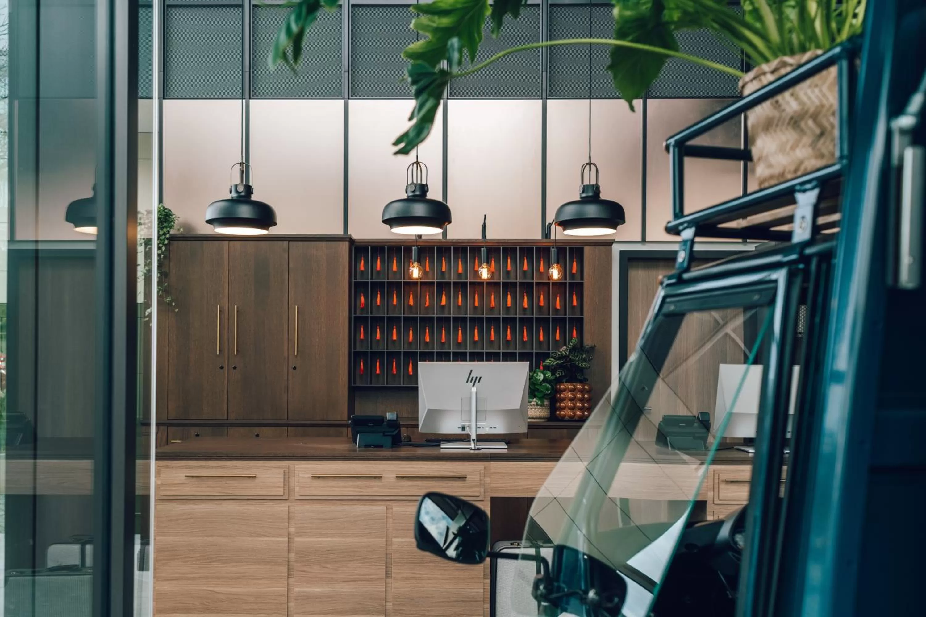 Lobby or reception in Revo Munich