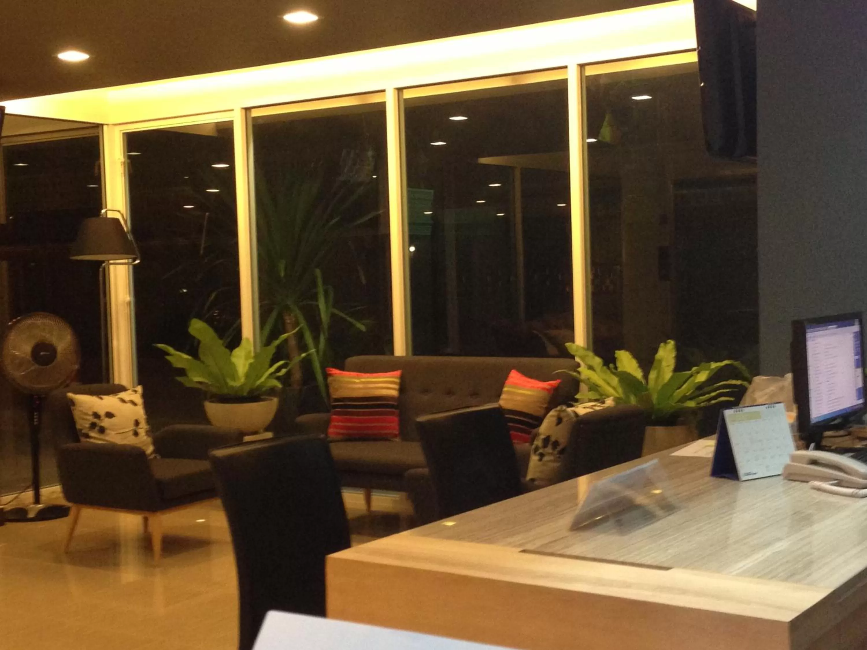 Lobby or reception in The Aim Sathorn Hotel