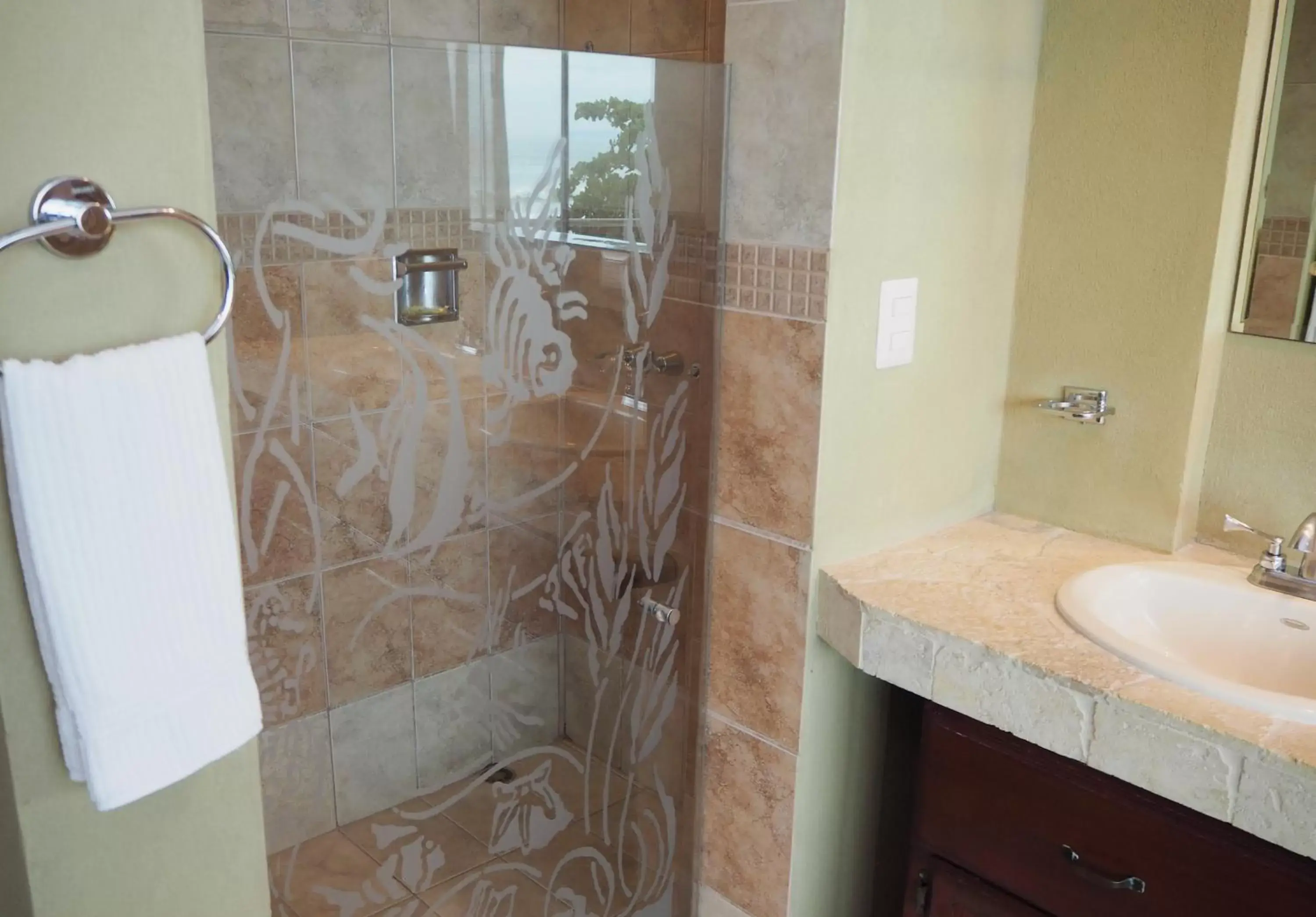 Bathroom in Balcon del Mar Beach Front Hotel