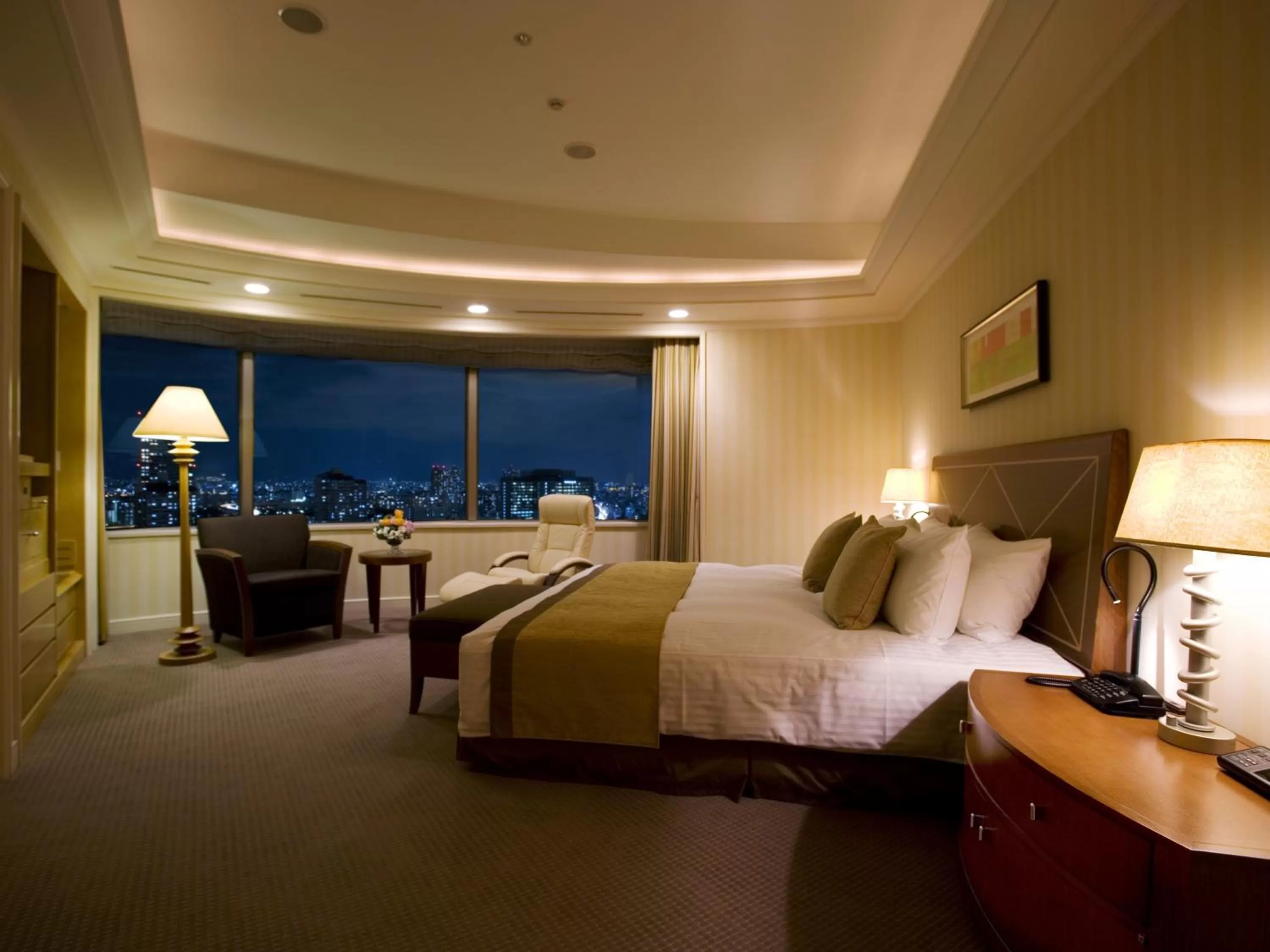 Bedroom, Bed in Imperial Hotel Osaka