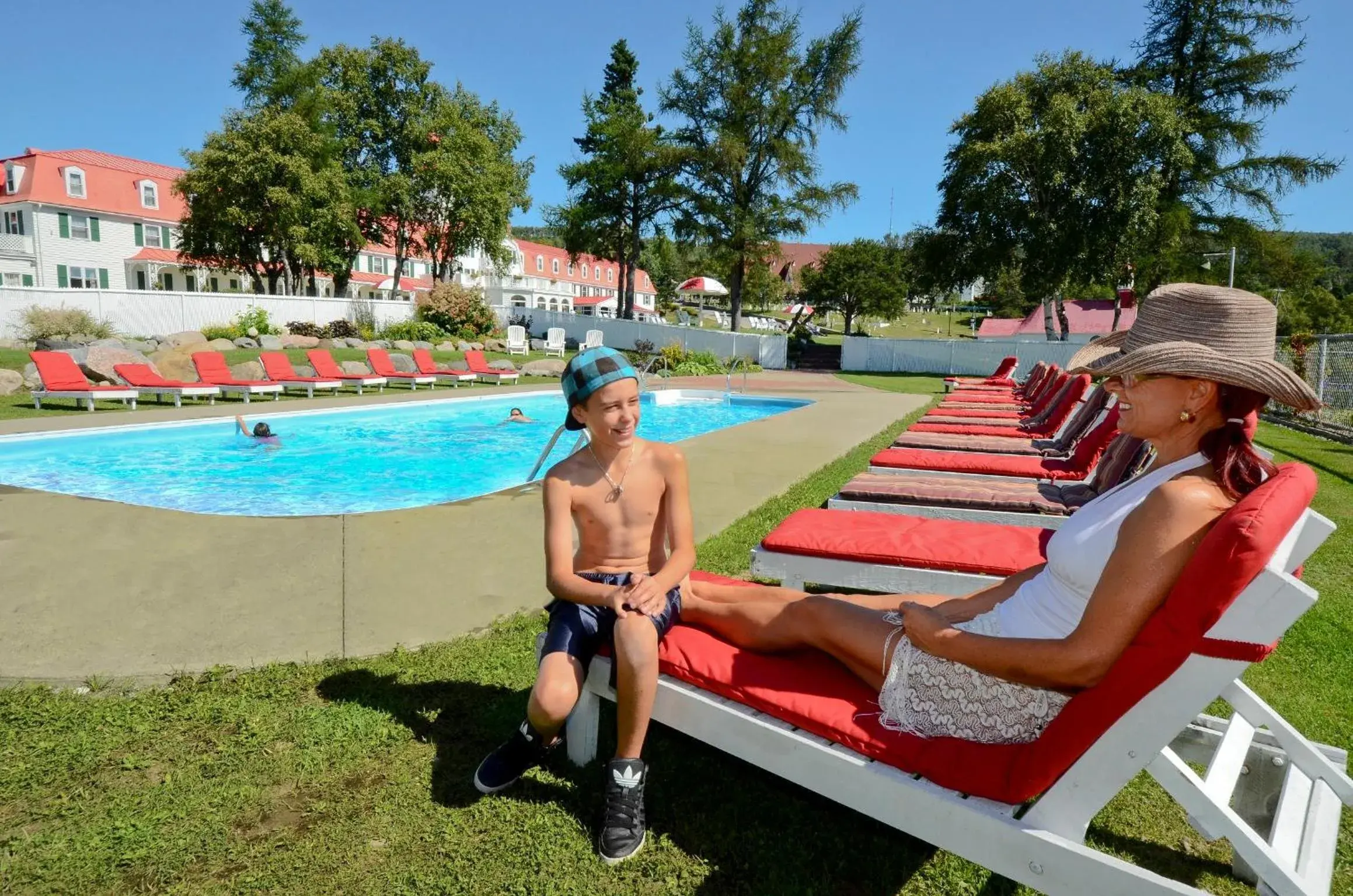 Swimming Pool in Hotel Tadoussac
