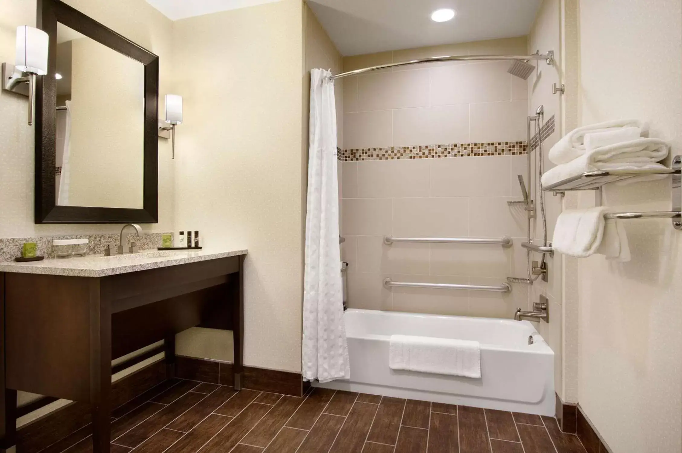 Bathroom in Embassy Suites by Hilton Fayetteville Fort Bragg