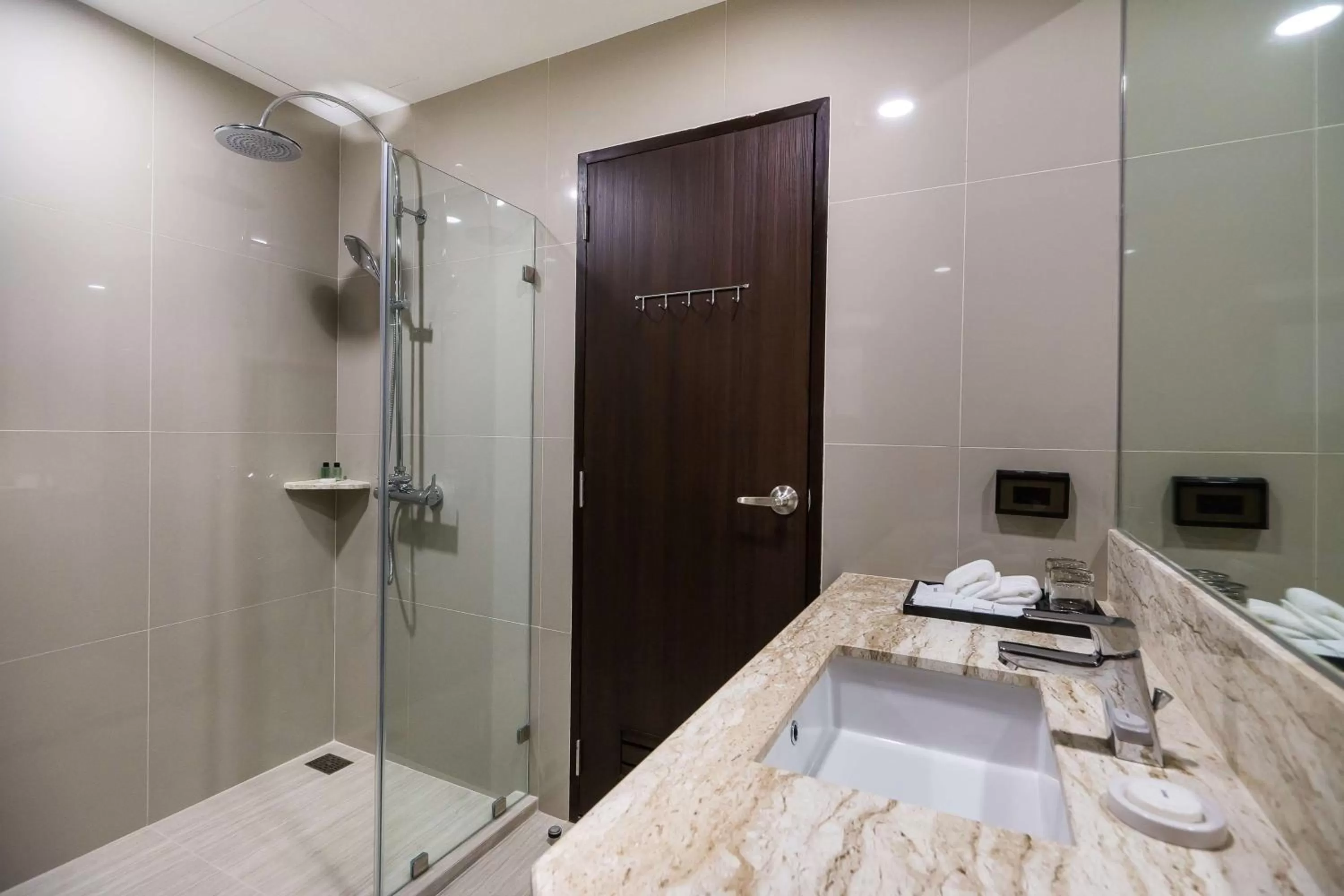 Bathroom in SureStay Plus by Best Western Sukhumvit 2