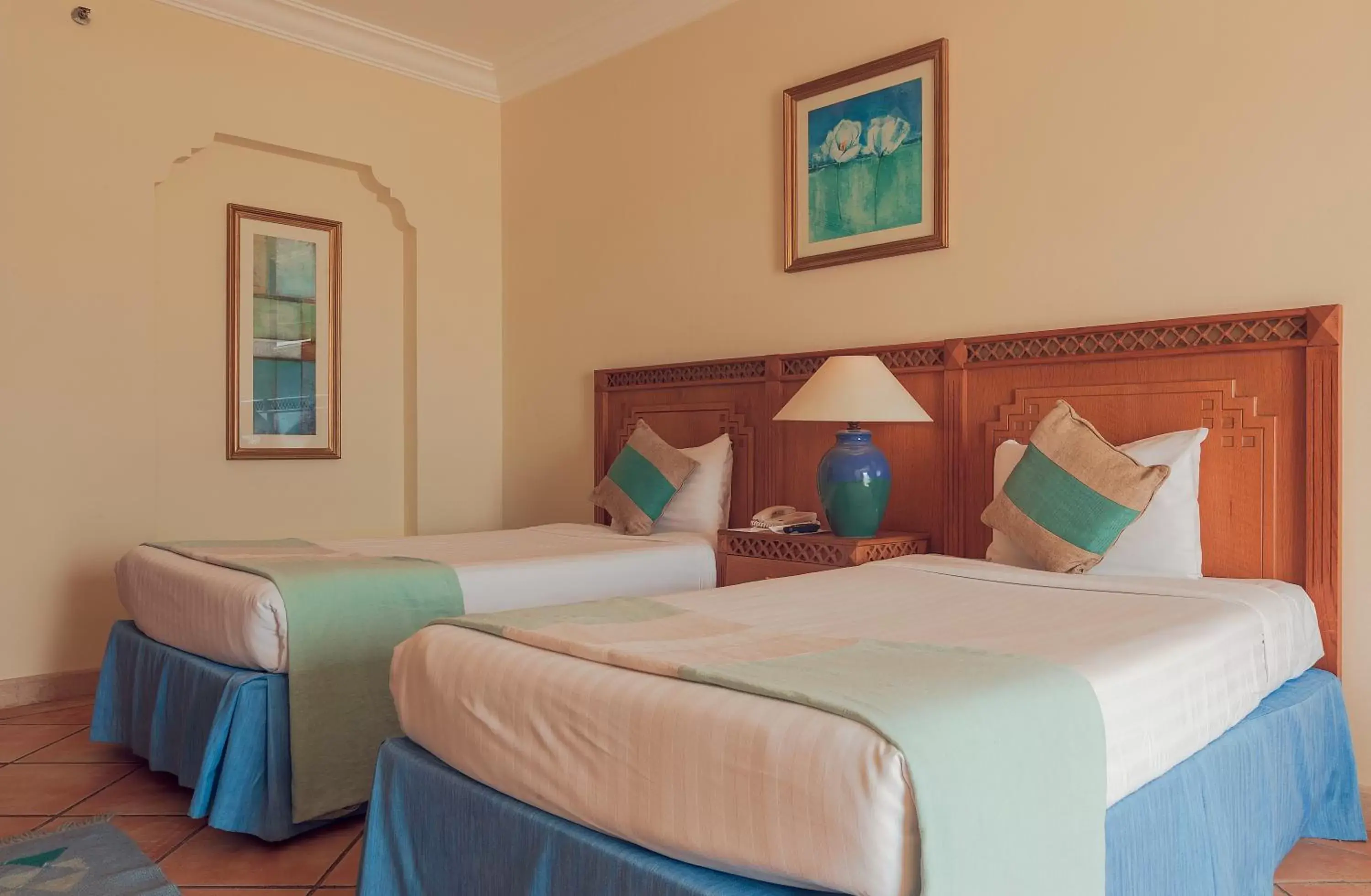 Bed in Old Palace Resort Sahl Hasheesh