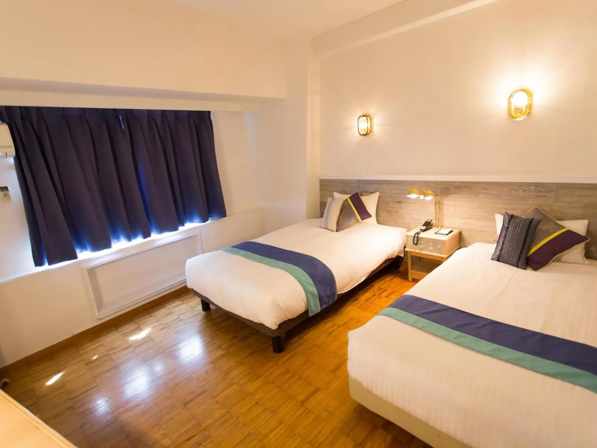 Photo of the whole room, Bed in Hotel AreaOne Sakaiminato Marina