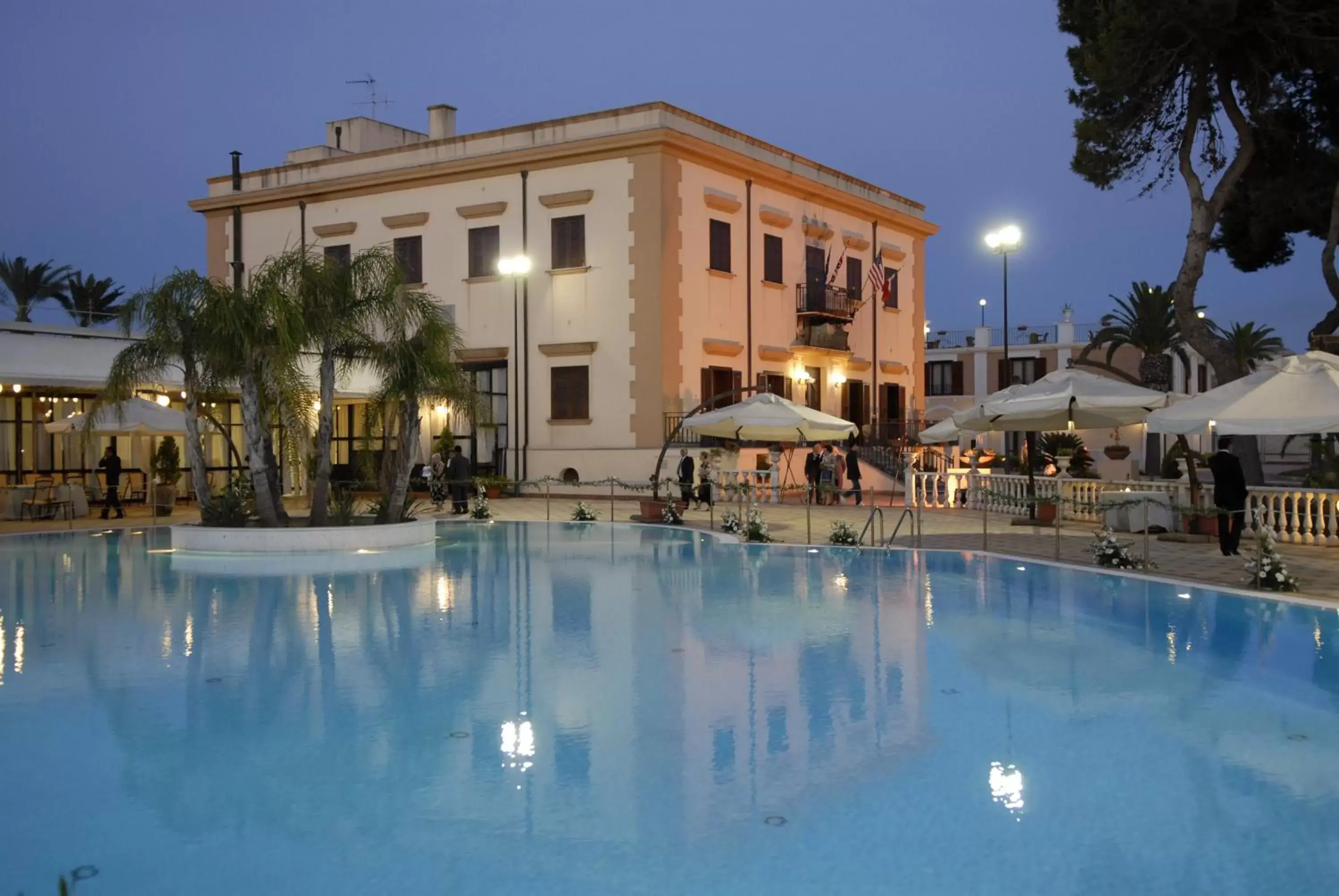 Swimming pool, Property Building in Grand Hotel Palace