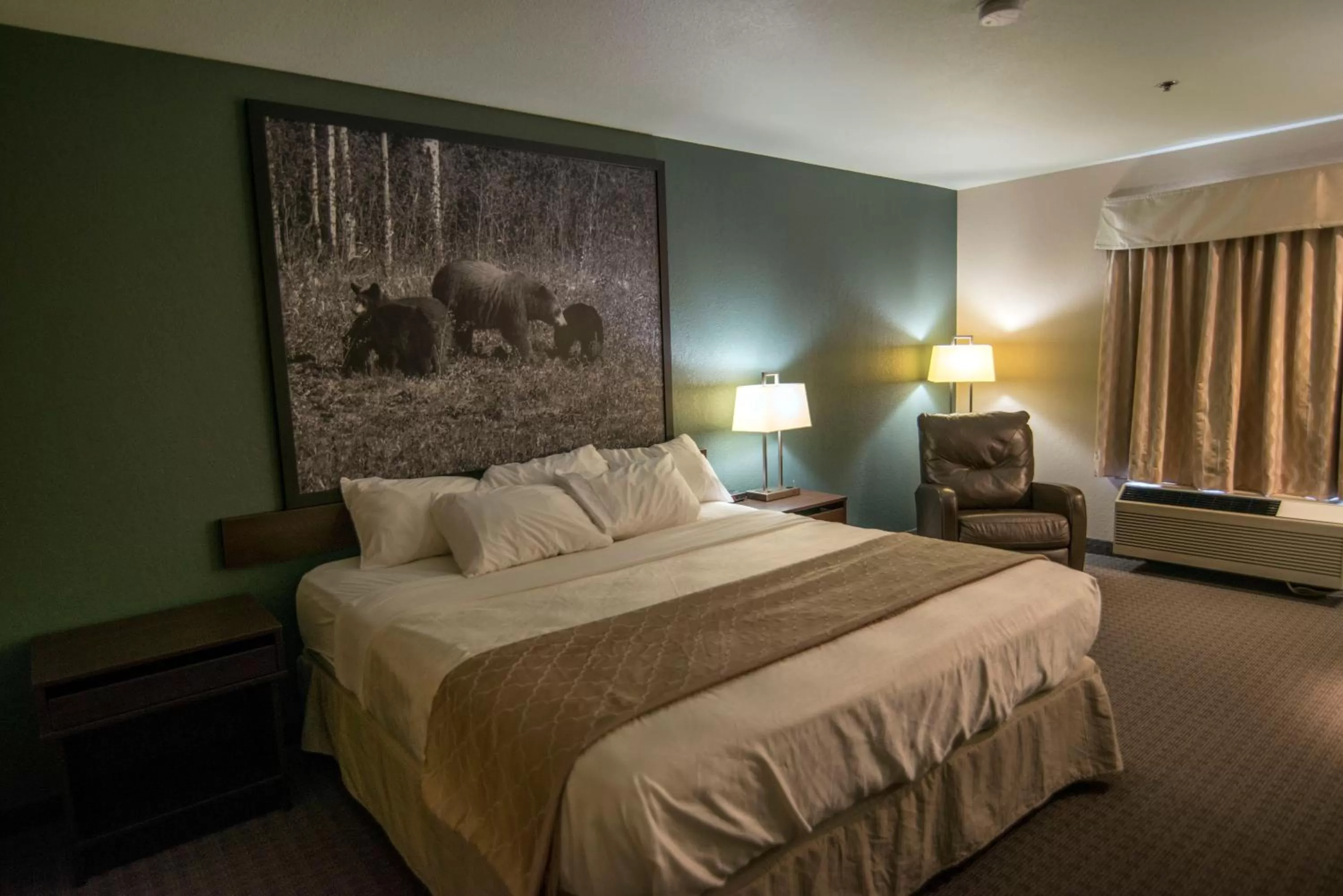 Bed in Super 8 by Wyndham Dauphin