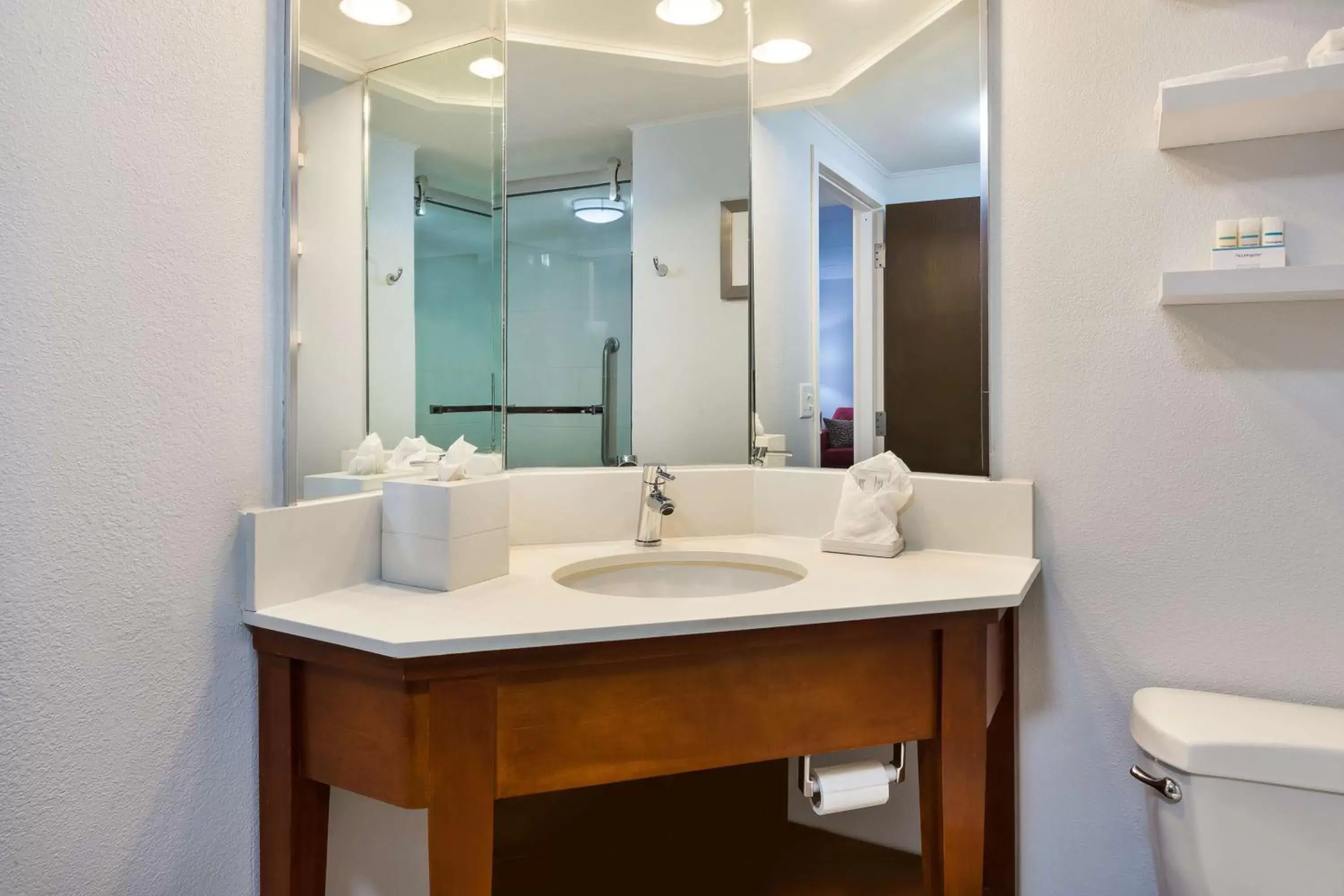 Bathroom in Hampton Inn Columbus/Delaware I-71 North Bathroom in Hampton Inn Columbus/Delaware I-71 North