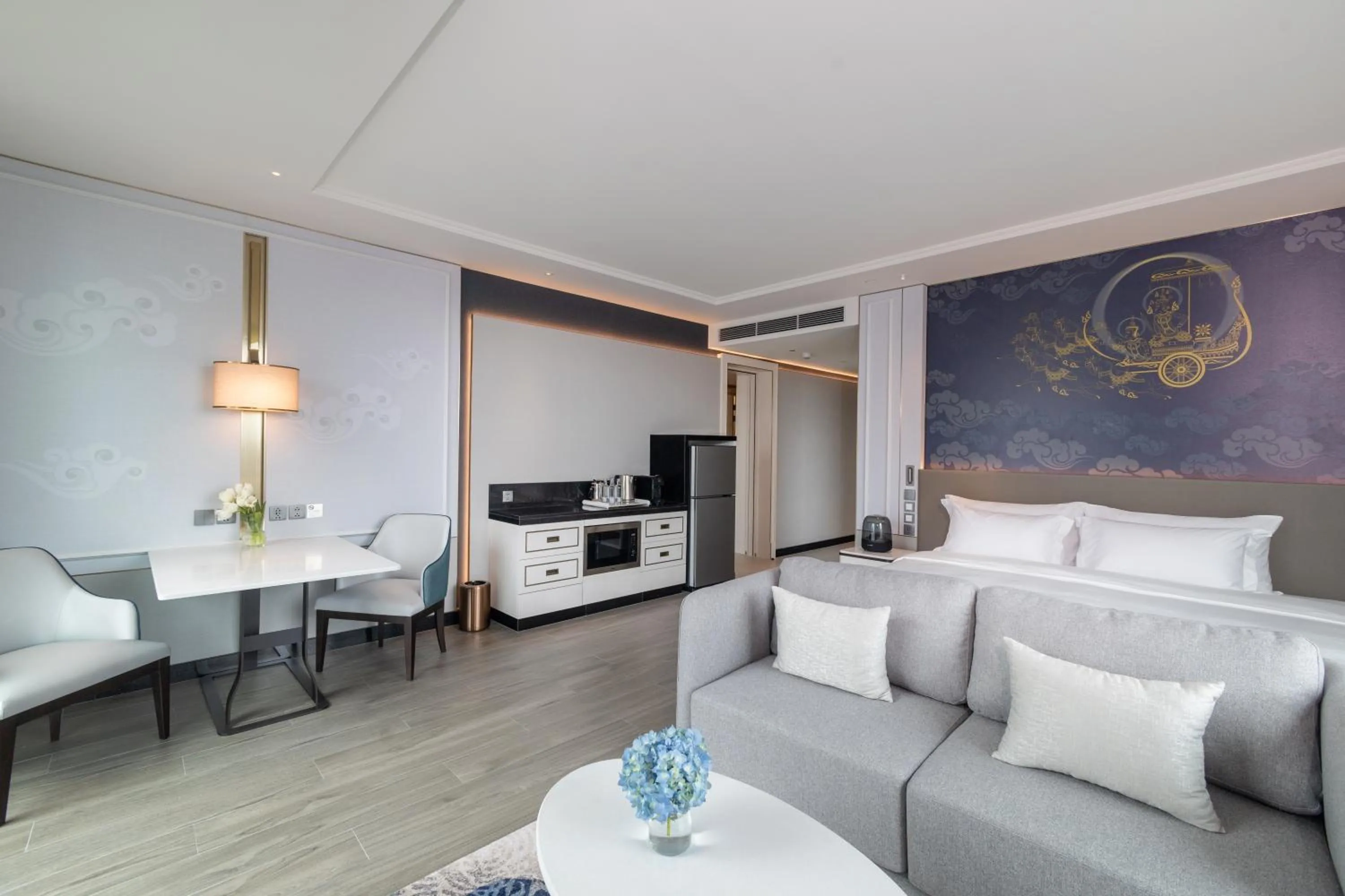 Seating area in Grande Centre Point Surawong Bangkok