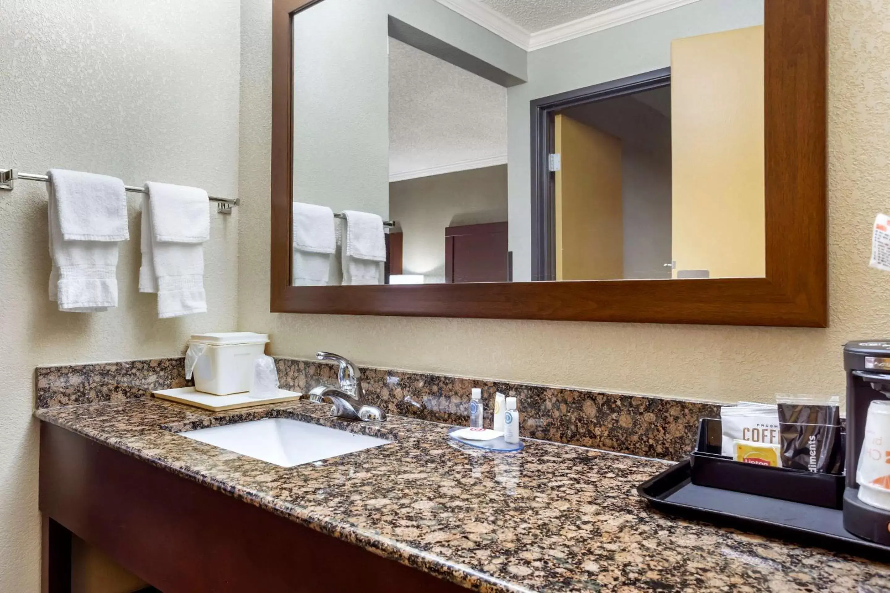 Bathroom in Comfort Inn Hoffman Estates – Schaumburg