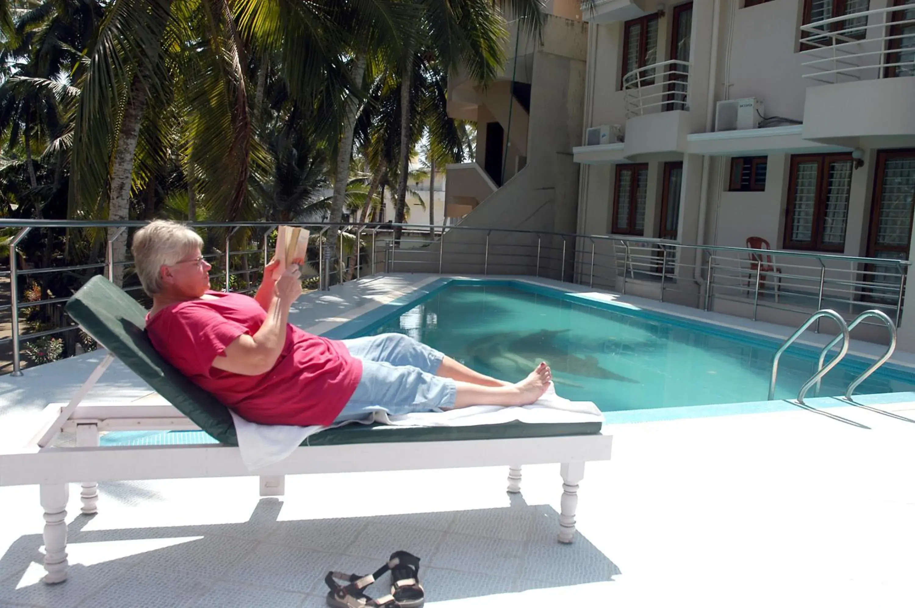 Patio, Swimming Pool in Hotel Marine Palace