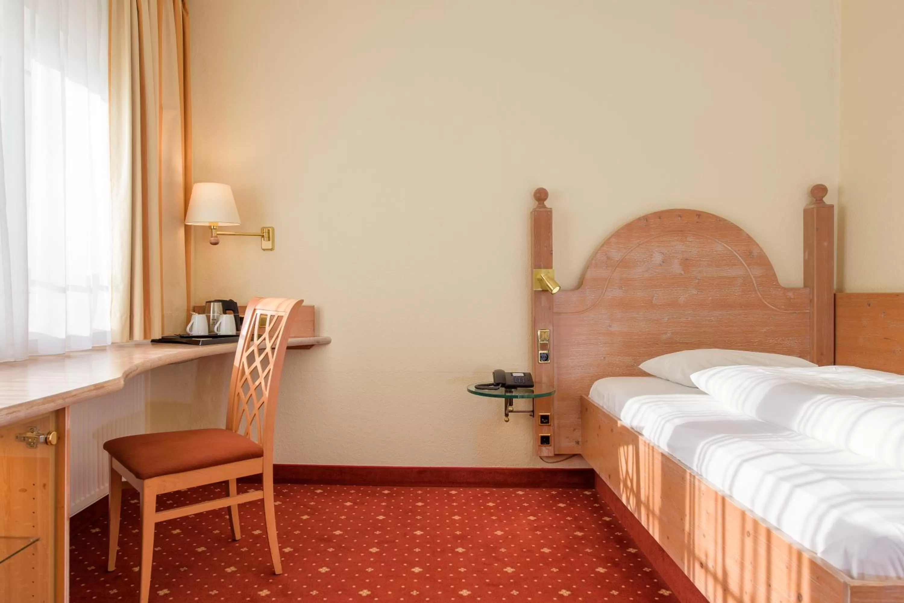 Bed in Mercure Hotel Berlin Mitte