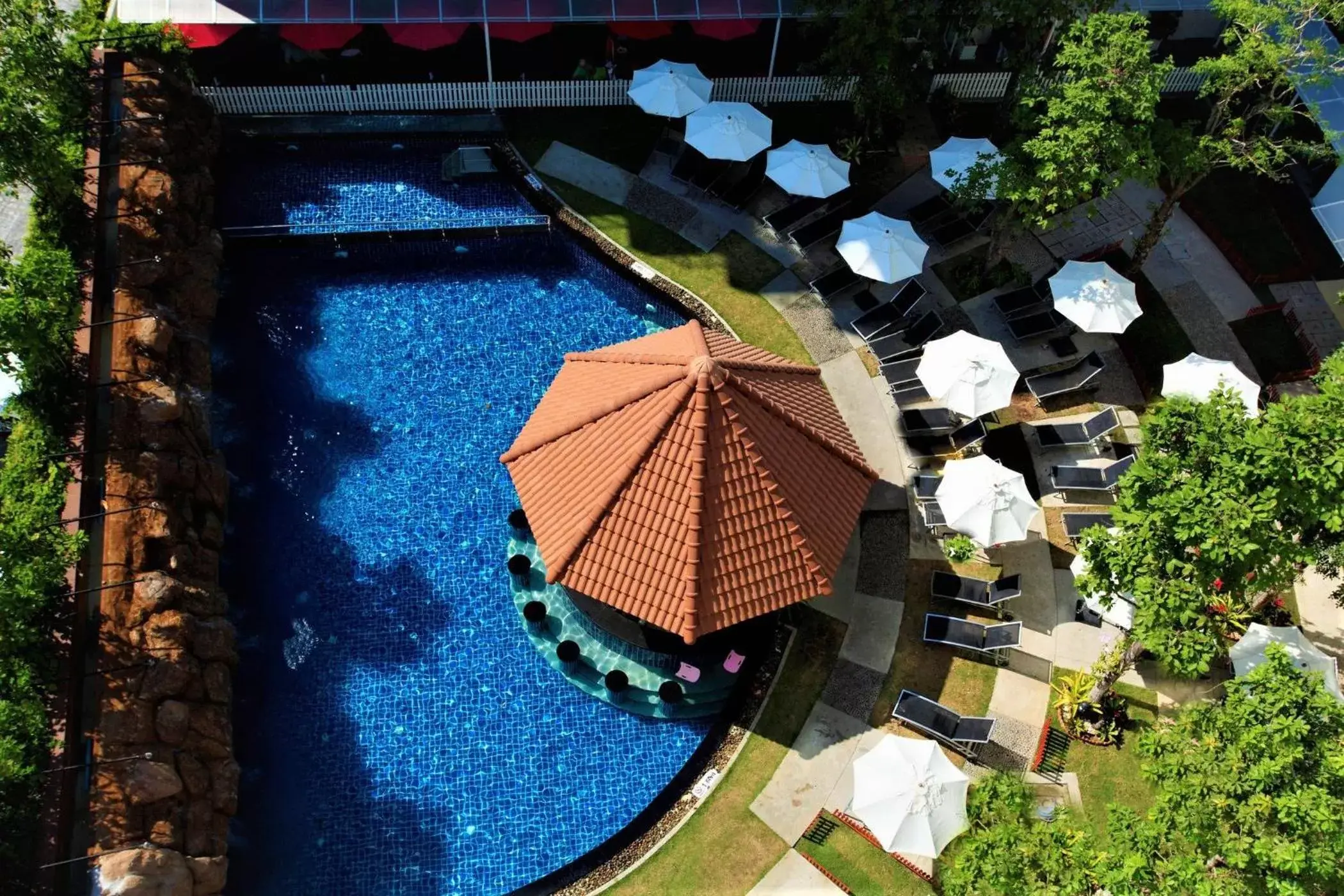 Swimming pool, Pool View in Centara Pattaya Hotel