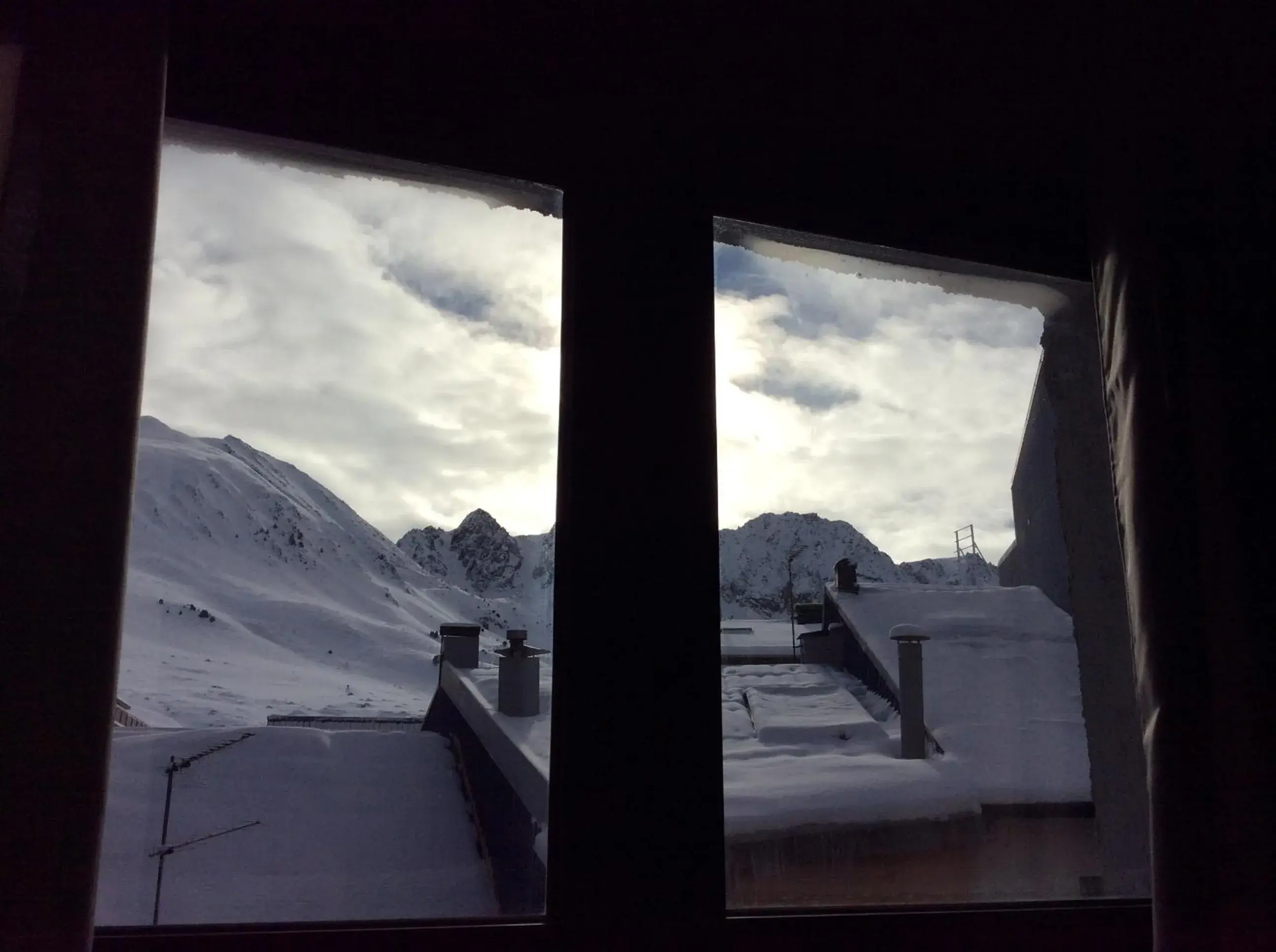 View (from property/room), Winter in Hotel Merino