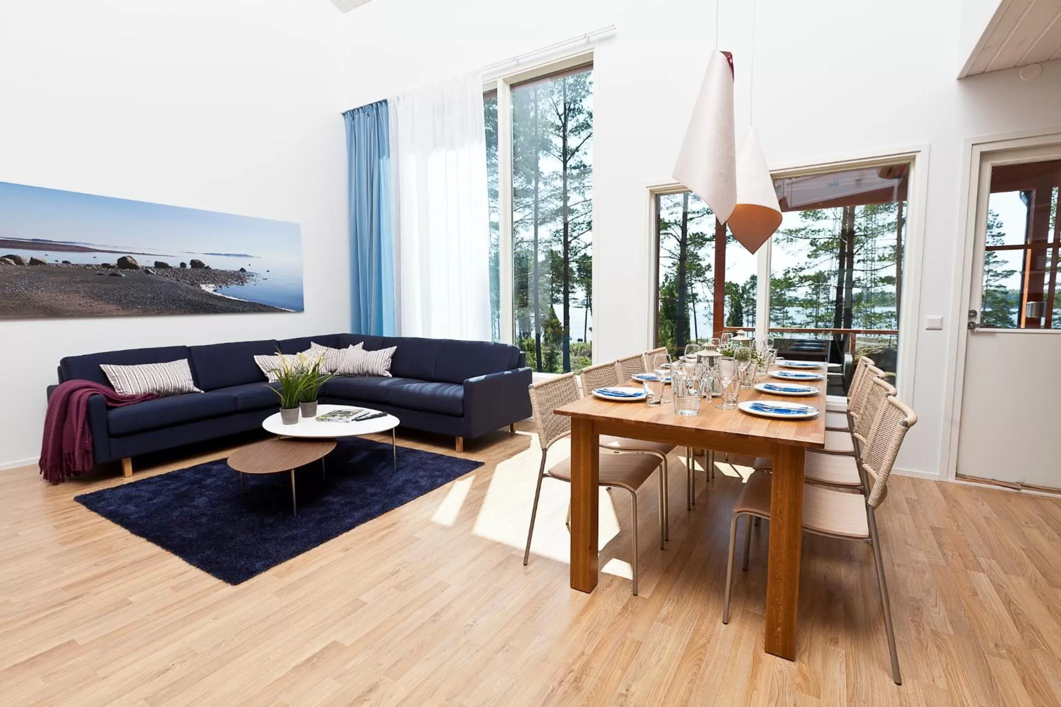 Living room in Santalahti Resort Cottages & Villas