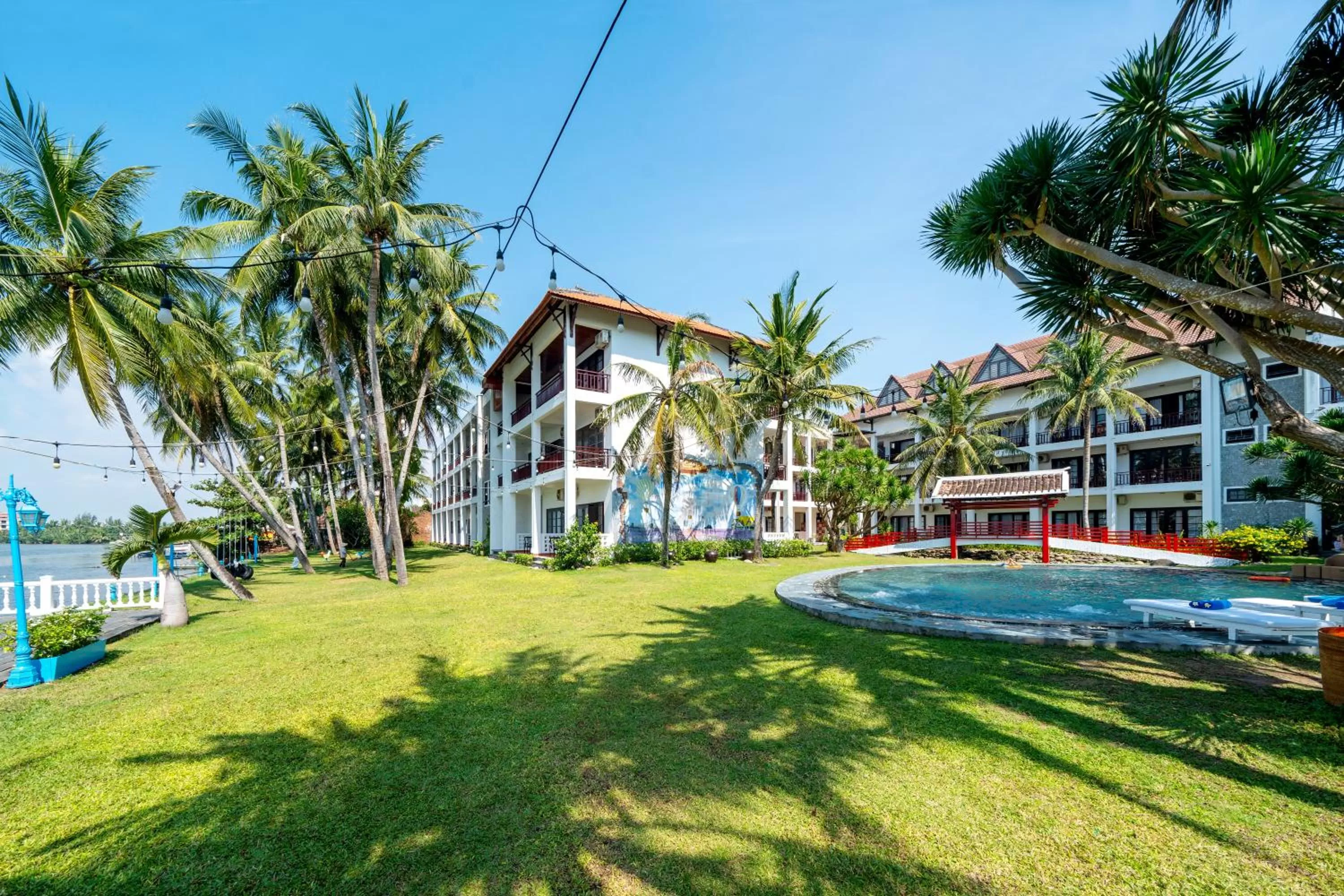 Garden view in River Beach Resort & Residences