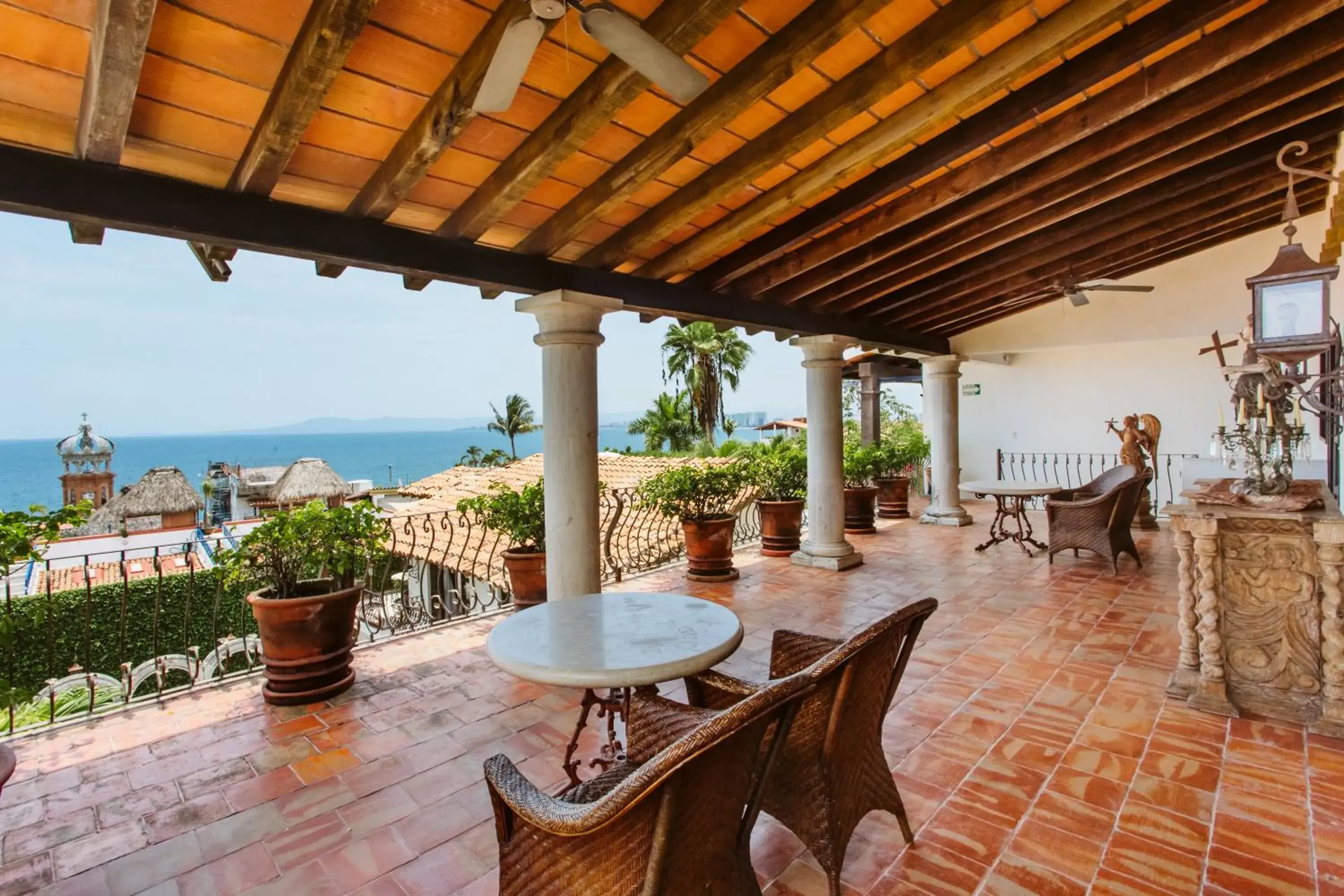 Patio in Hacienda San Angel